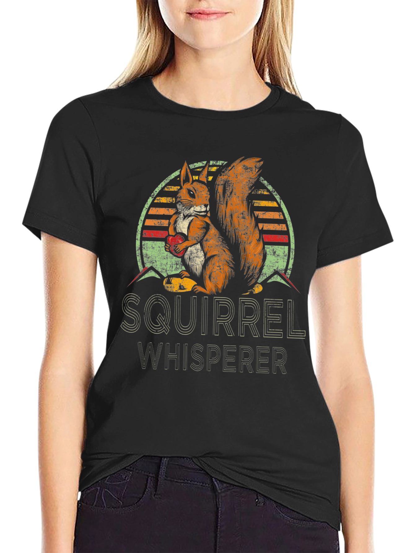 Squirrel Whisperer T-Shirt - Unisex Animal Lover Tee