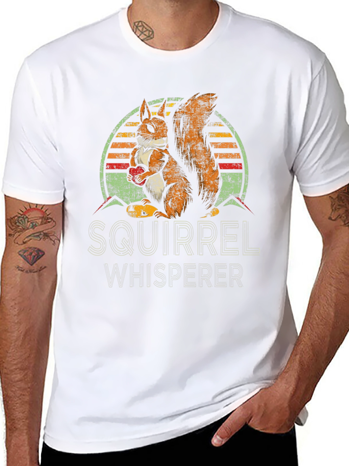 Squirrel Whisperer T-Shirt - Unisex Animal Lover Tee