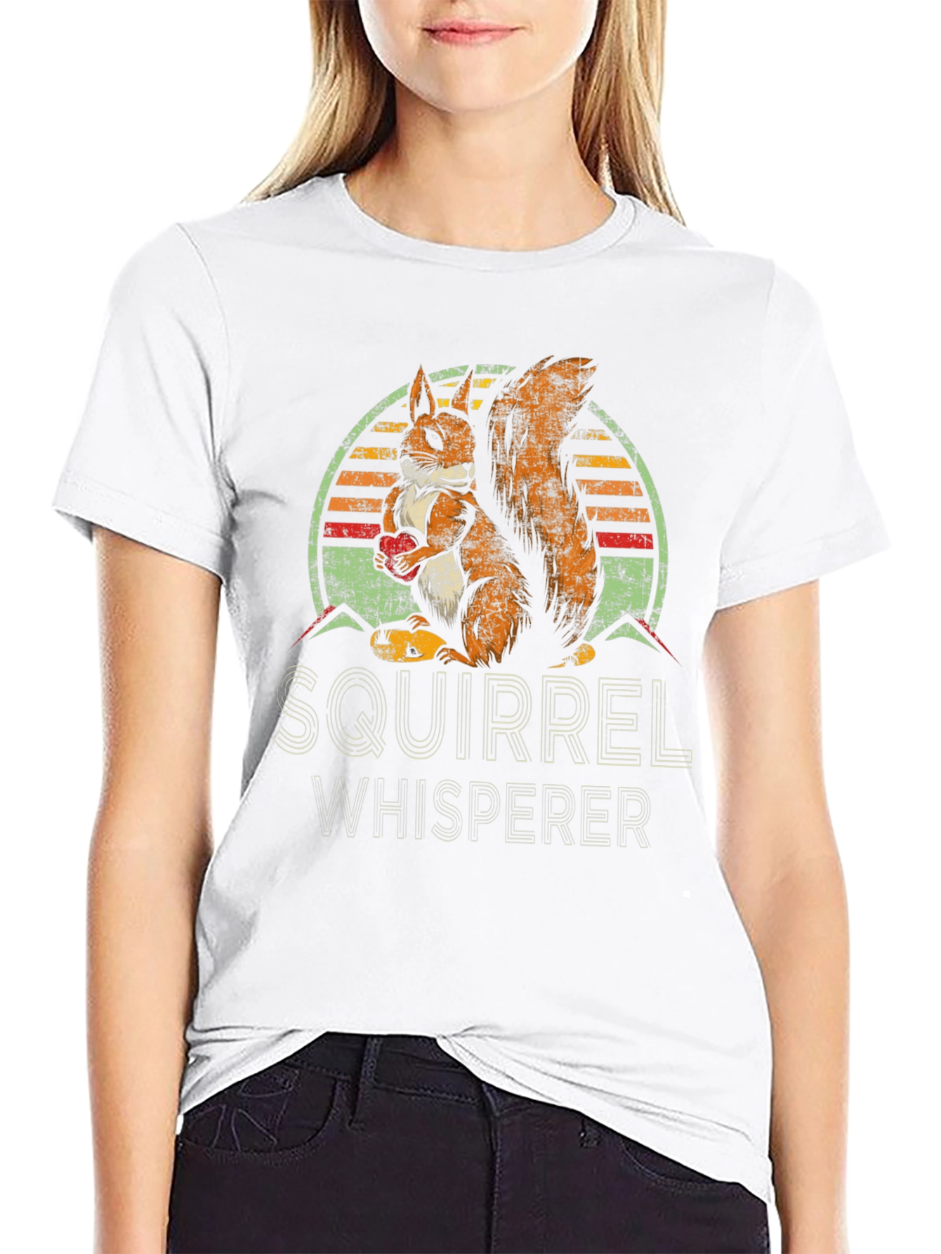 Squirrel Whisperer T-Shirt - Unisex Animal Lover Tee