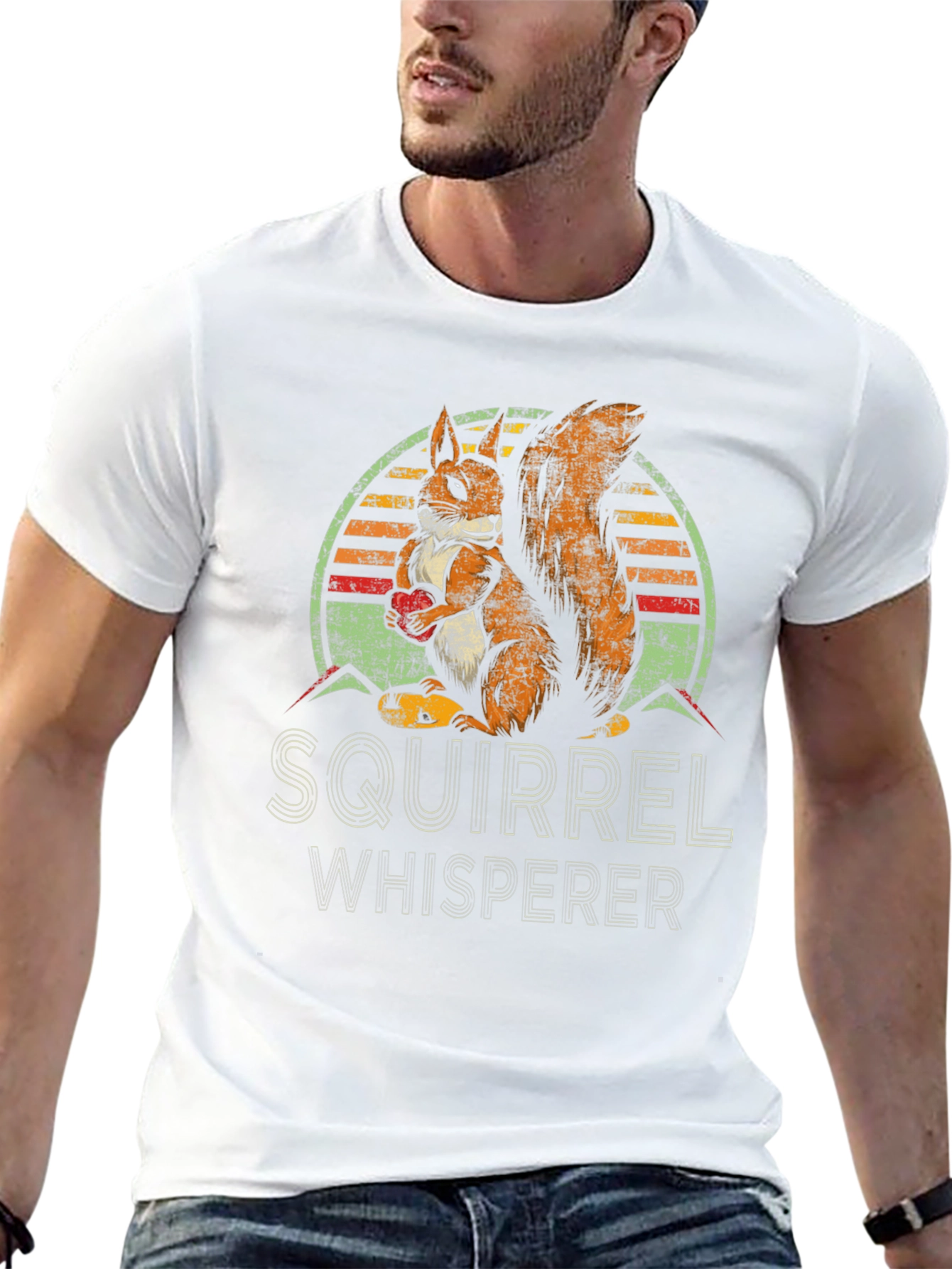Squirrel Whisperer T-Shirt - Unisex Animal Lover Tee