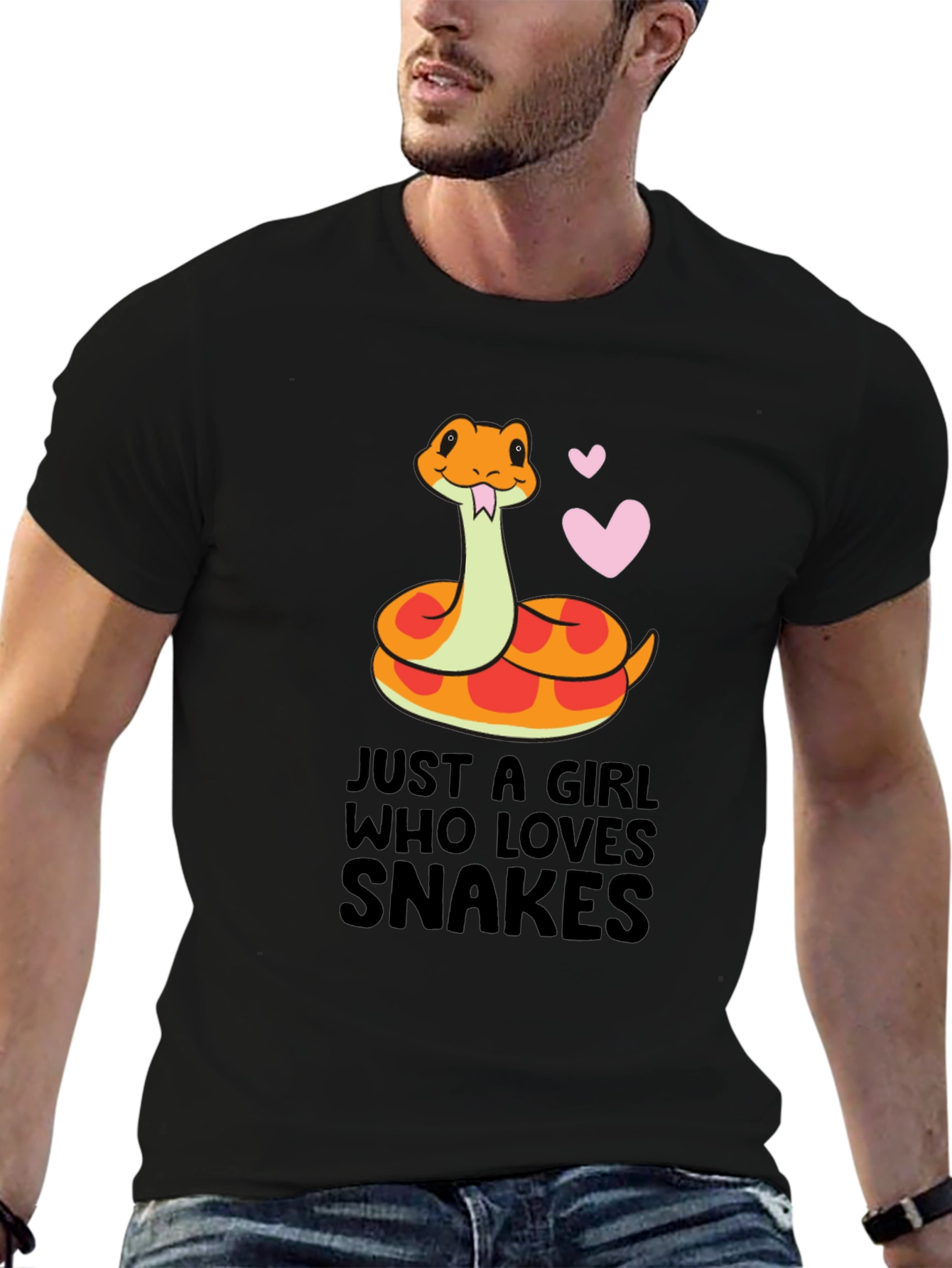 Just A Girl Who Loves Snakes T-Shirt