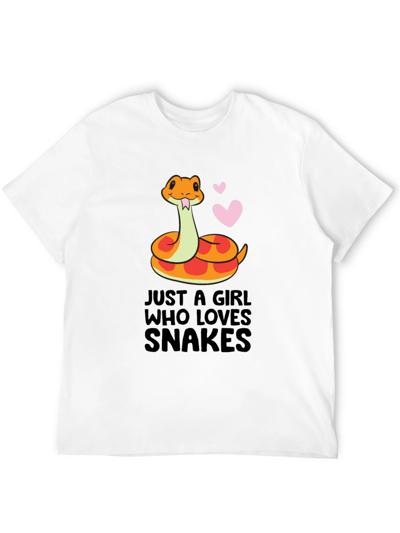 Just A Girl Who Loves Snakes T-Shirt