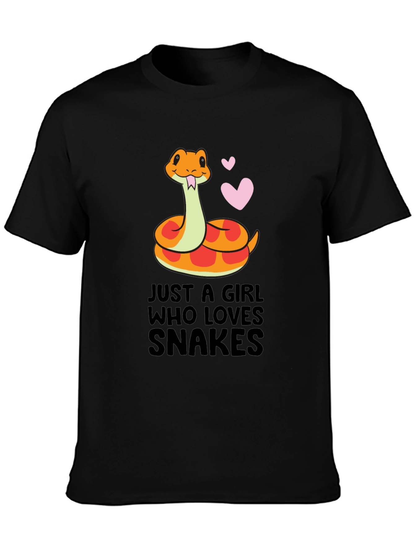 Just A Girl Who Loves Snakes T-Shirt