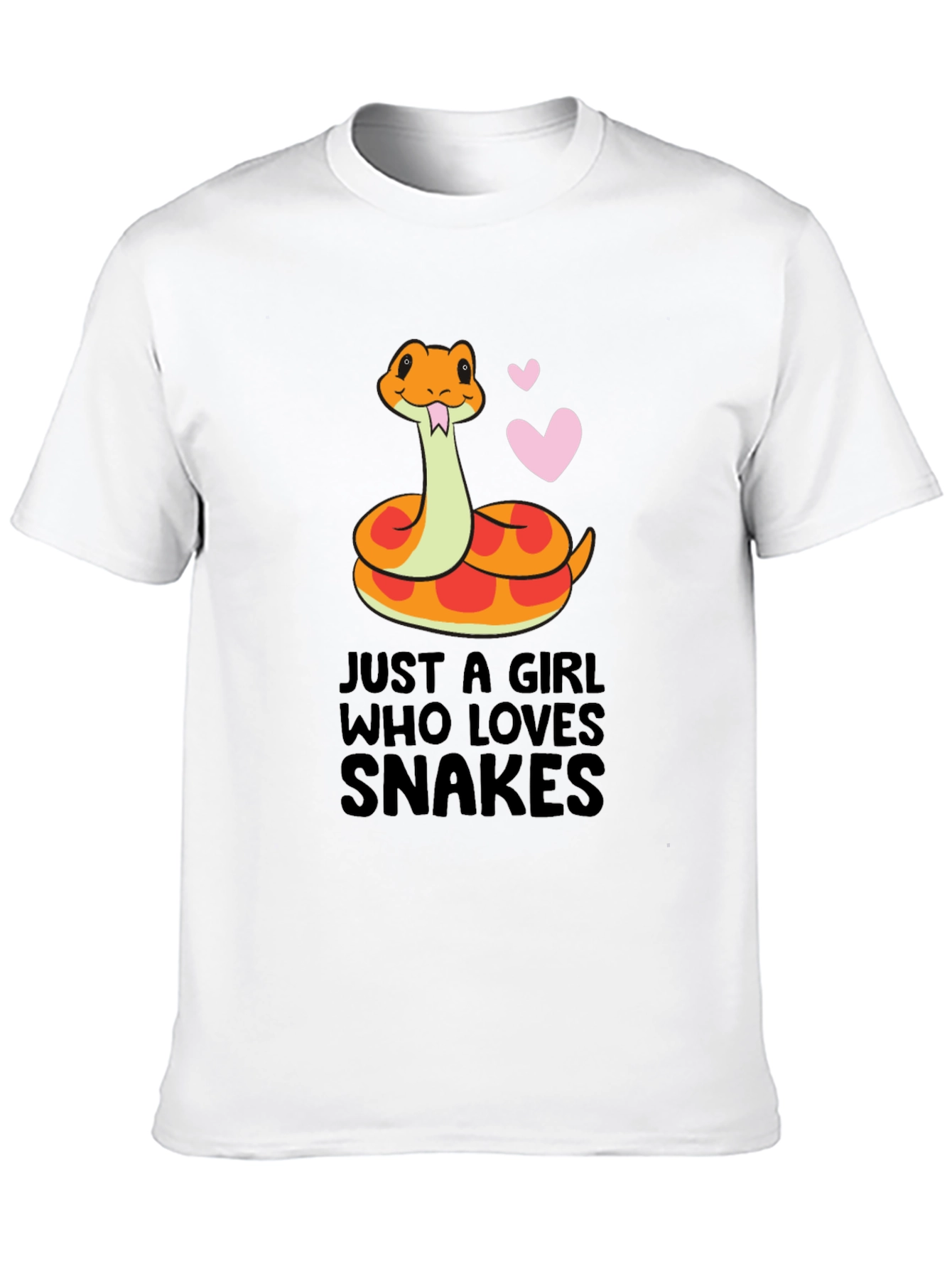 Just A Girl Who Loves Snakes T-Shirt