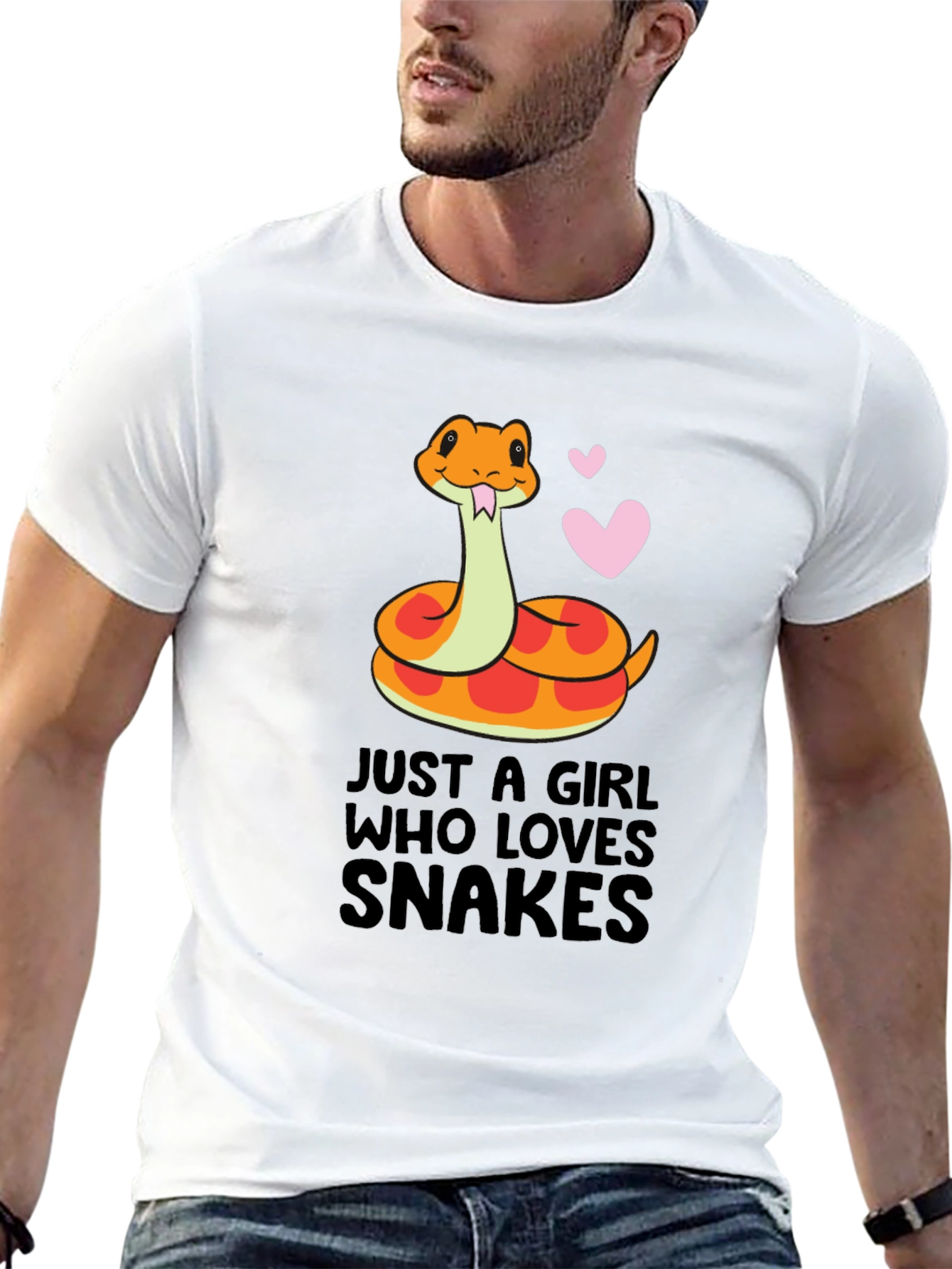 Just A Girl Who Loves Snakes T-Shirt