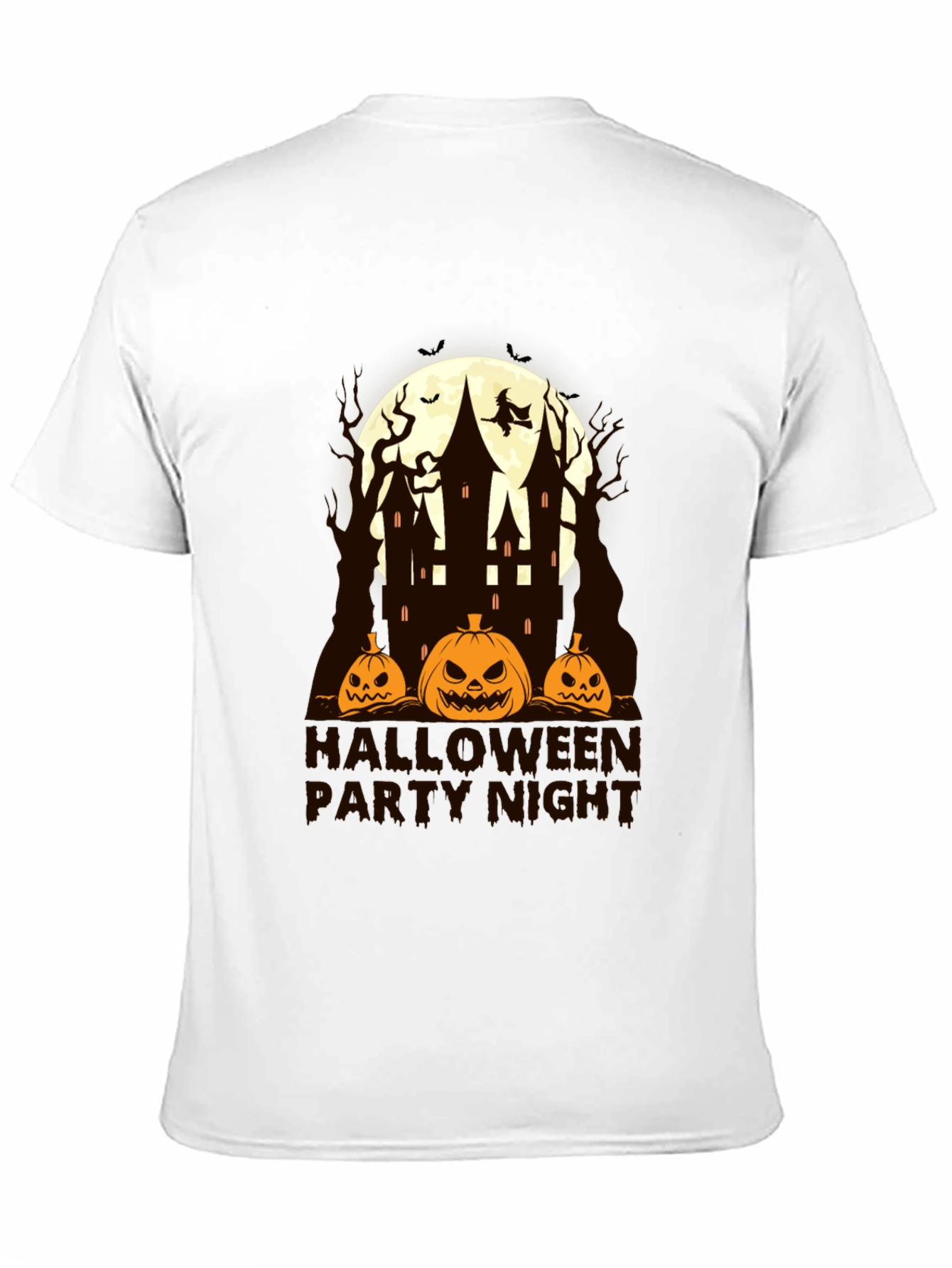 Halloween Party Night Black T-Shirt