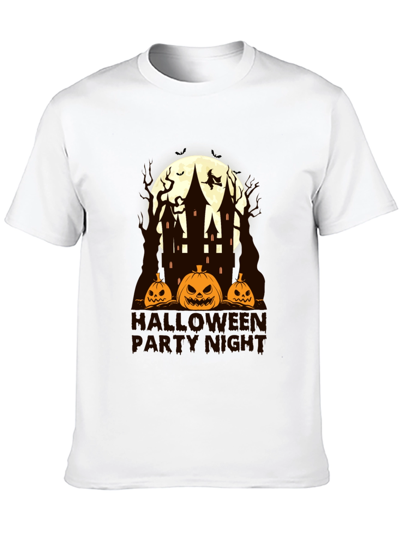 Halloween Party Night Black T-Shirt