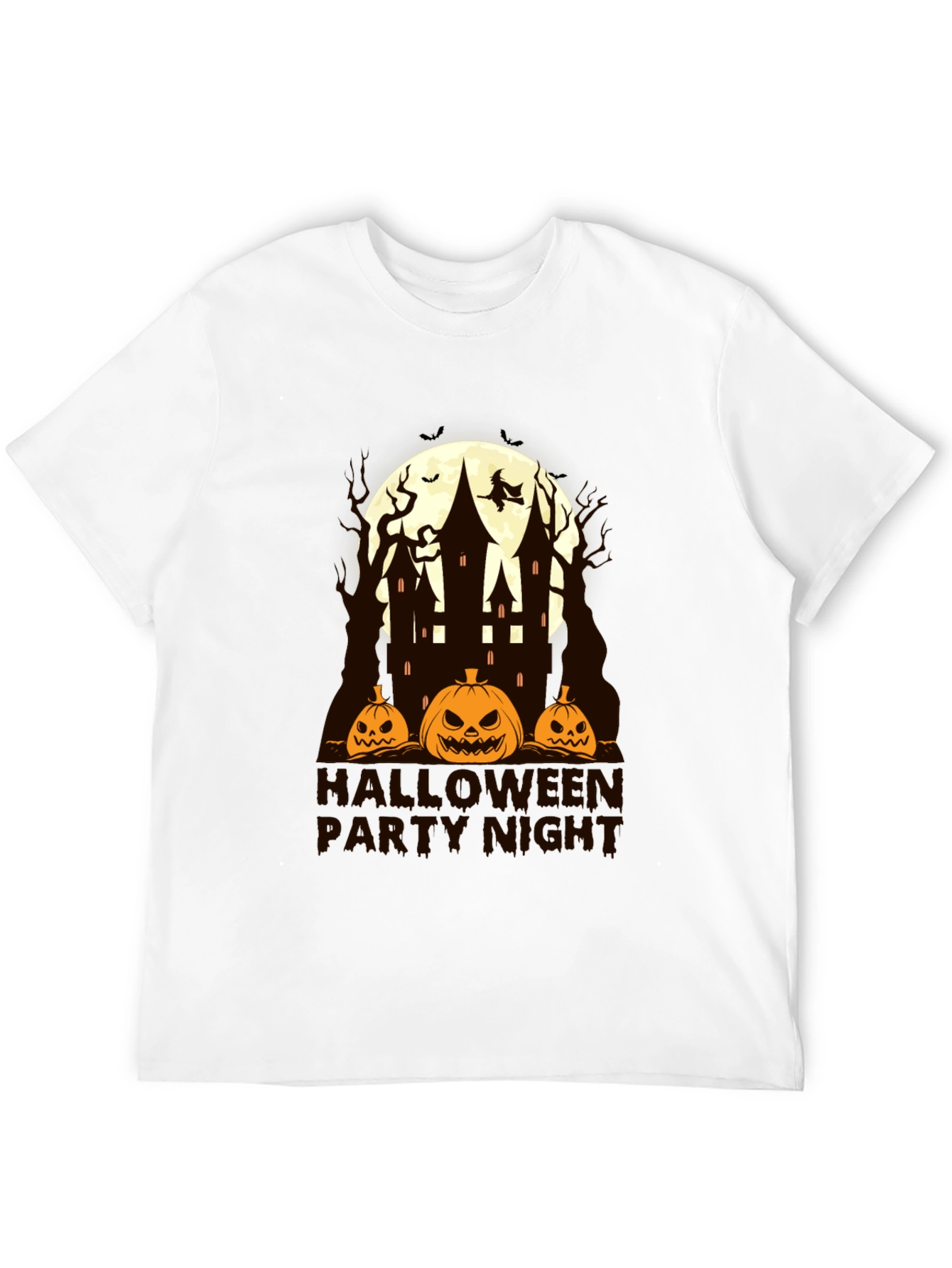 Halloween Party Night Black T-Shirt