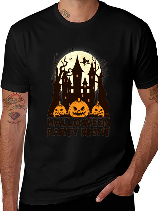 Halloween Party Night Black T-Shirt