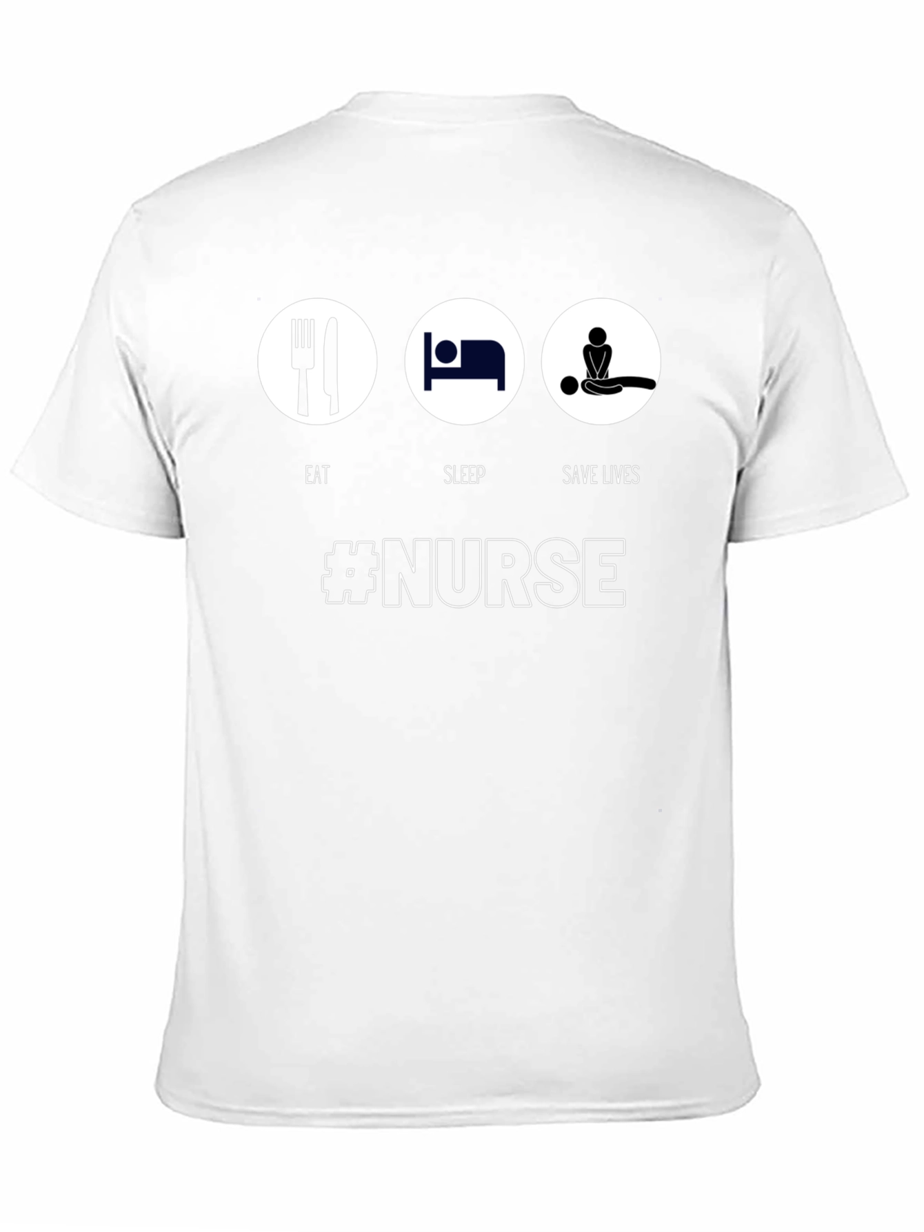 Eat Sleep Save Lives Nurse T-Shirt