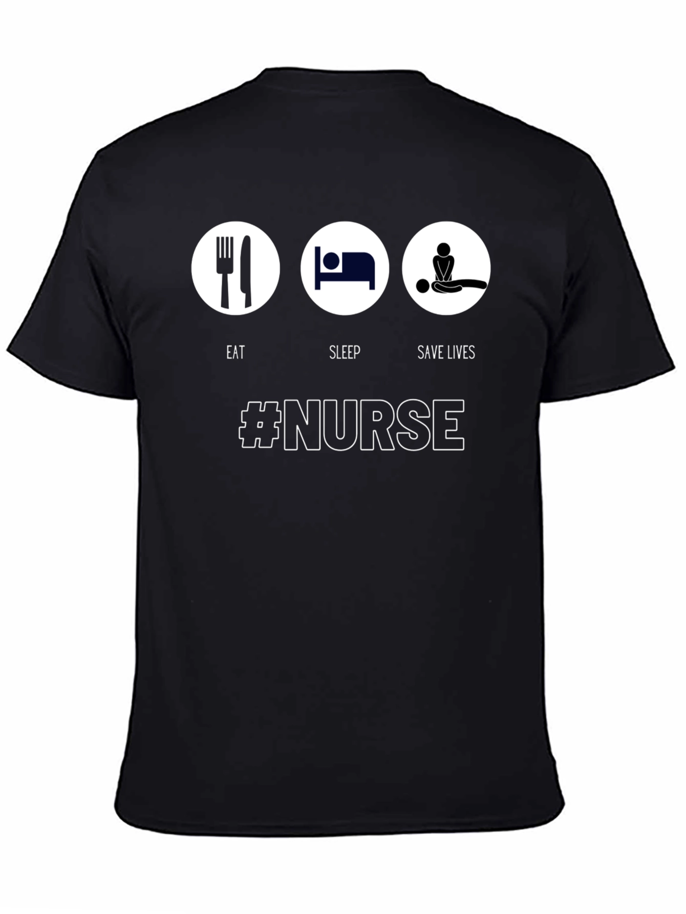 Eat Sleep Save Lives Nurse T-Shirt
