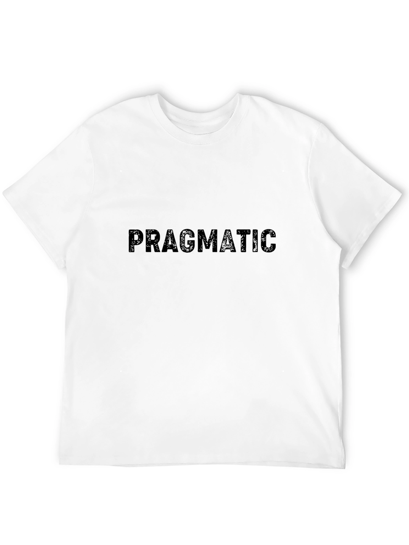 Pragmatic Black T-Shirt - Casual Comfort