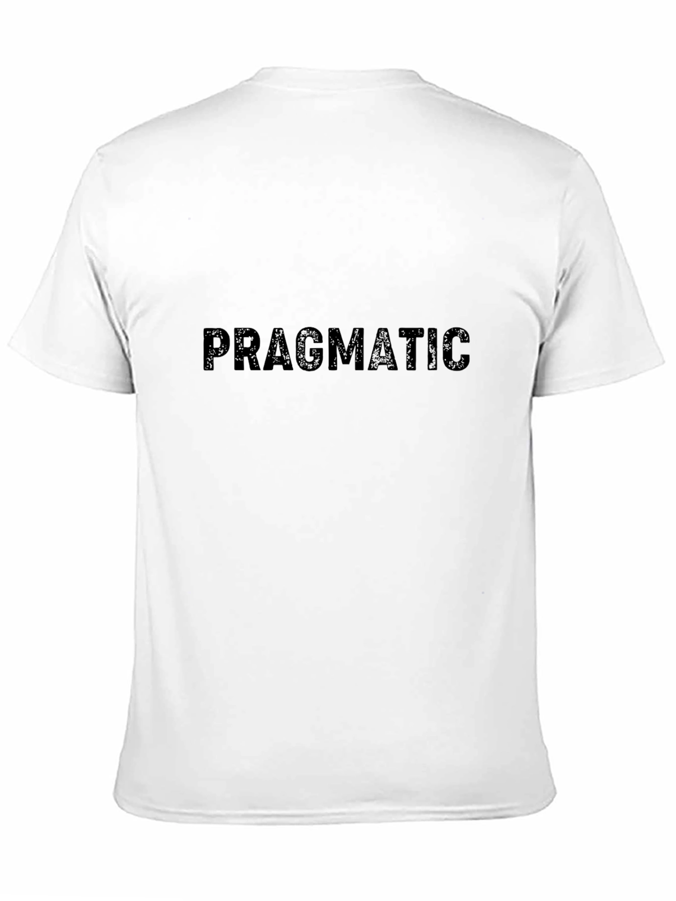 Pragmatic Black T-Shirt - Casual Comfort