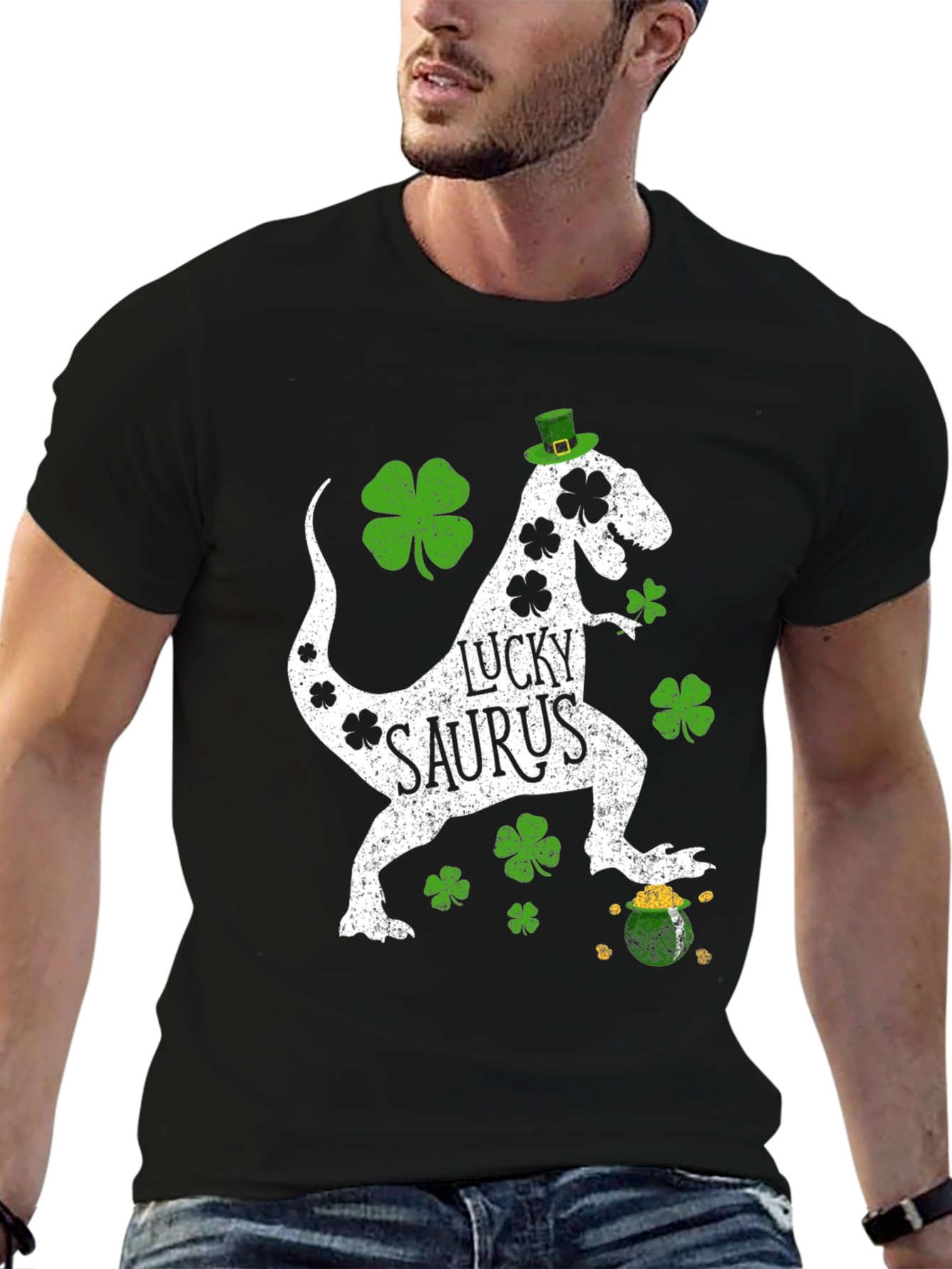 Lucky Saurus St. Patricks Day T-Shirt