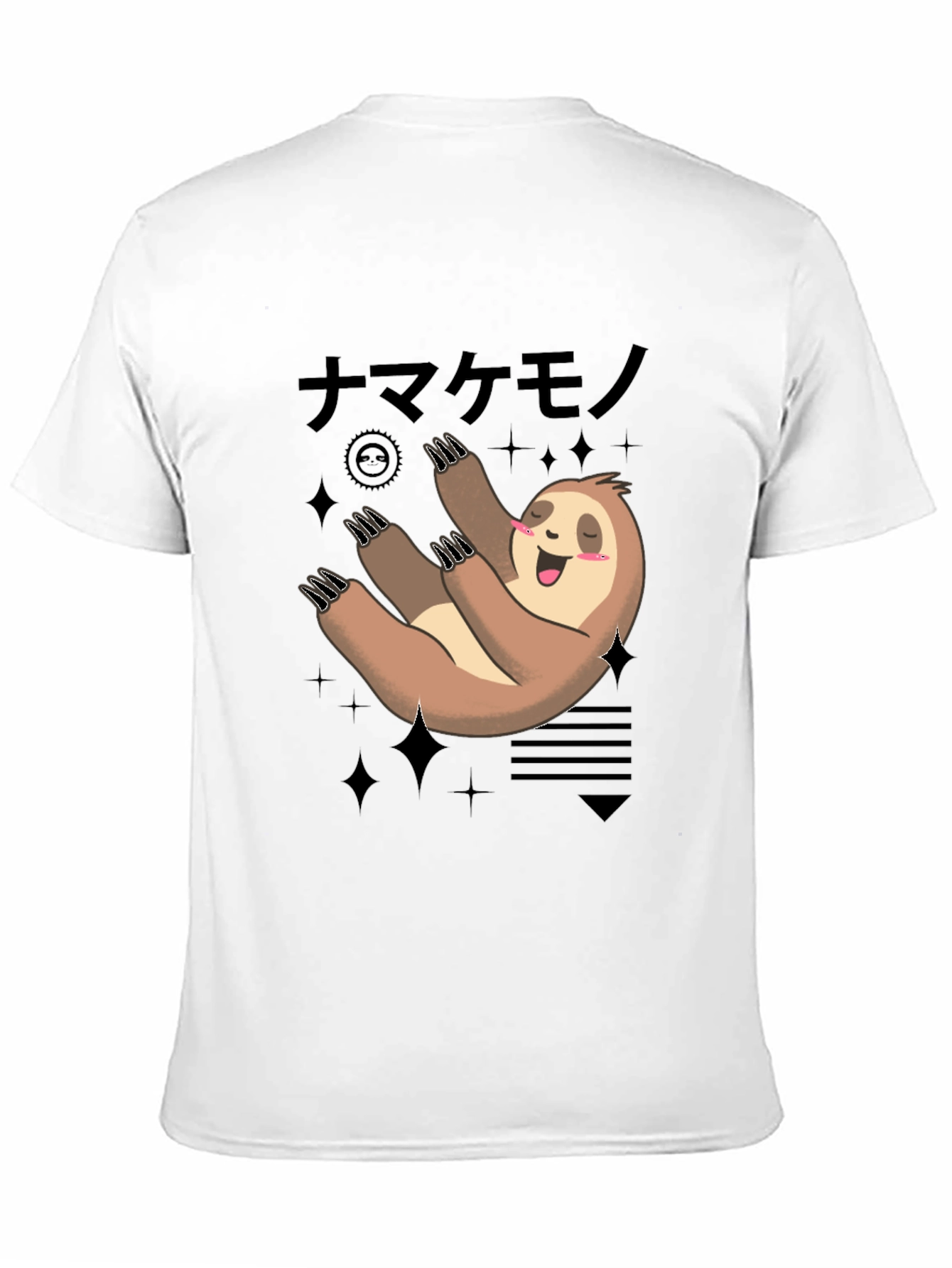 Cute Sloth T-Shirt - Relaxed Kawaii Style