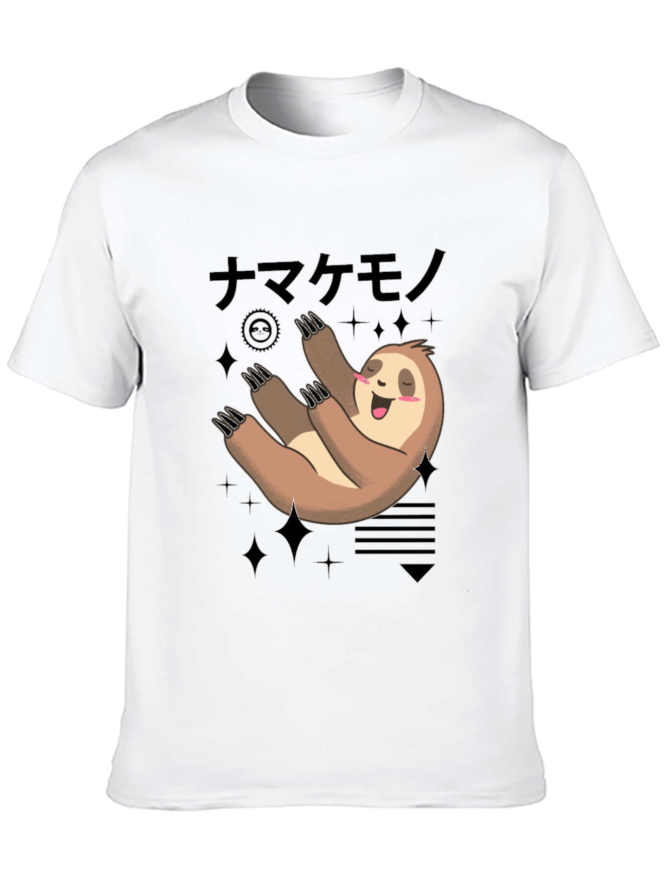 Cute Sloth T-Shirt - Relaxed Kawaii Style