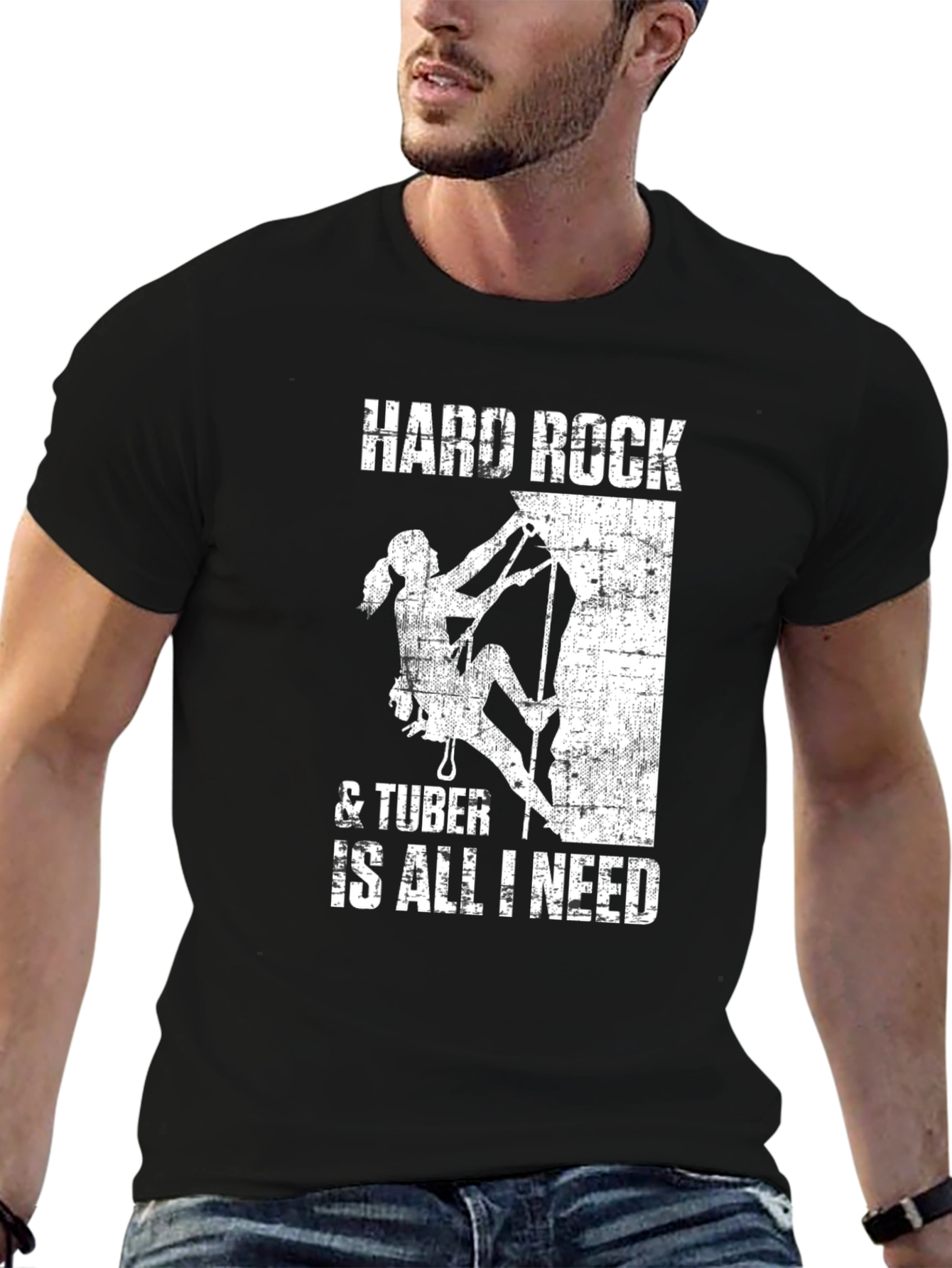 Hard Rock & Tuber Climbing T-Shirt