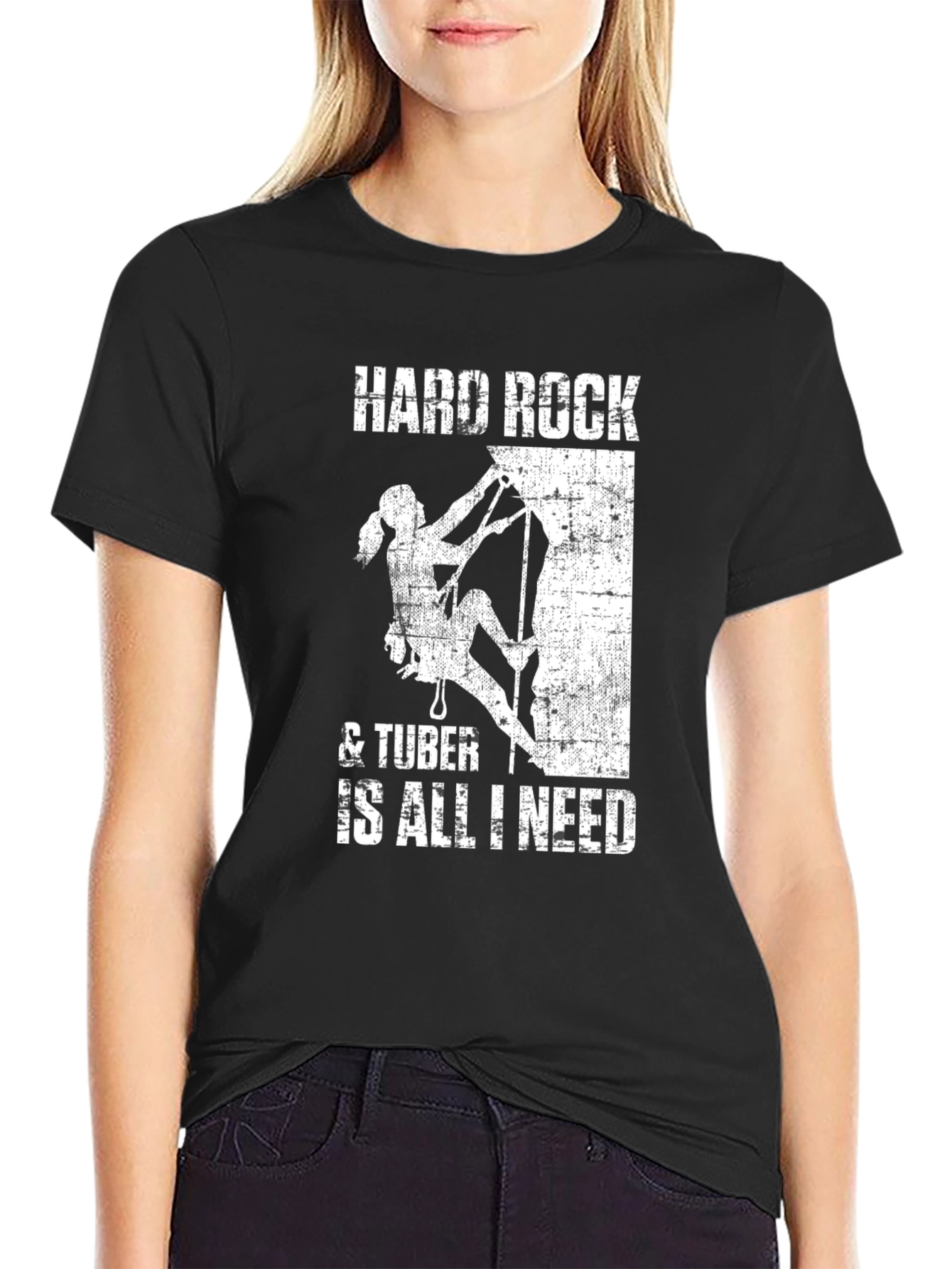 Hard Rock & Tuber Climbing T-Shirt