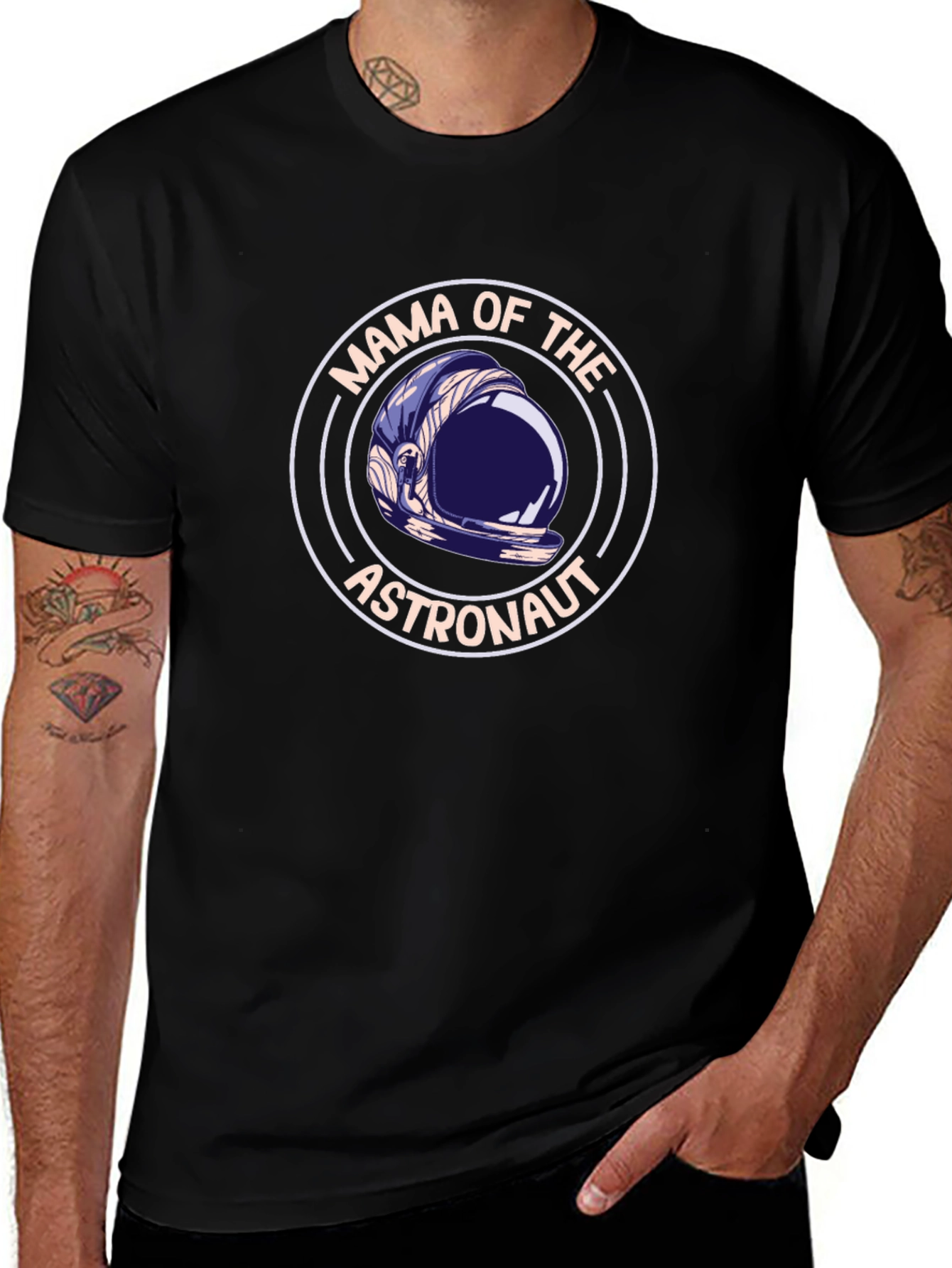 Mama of the Astronaut T-Shirt - Space Lover Tee