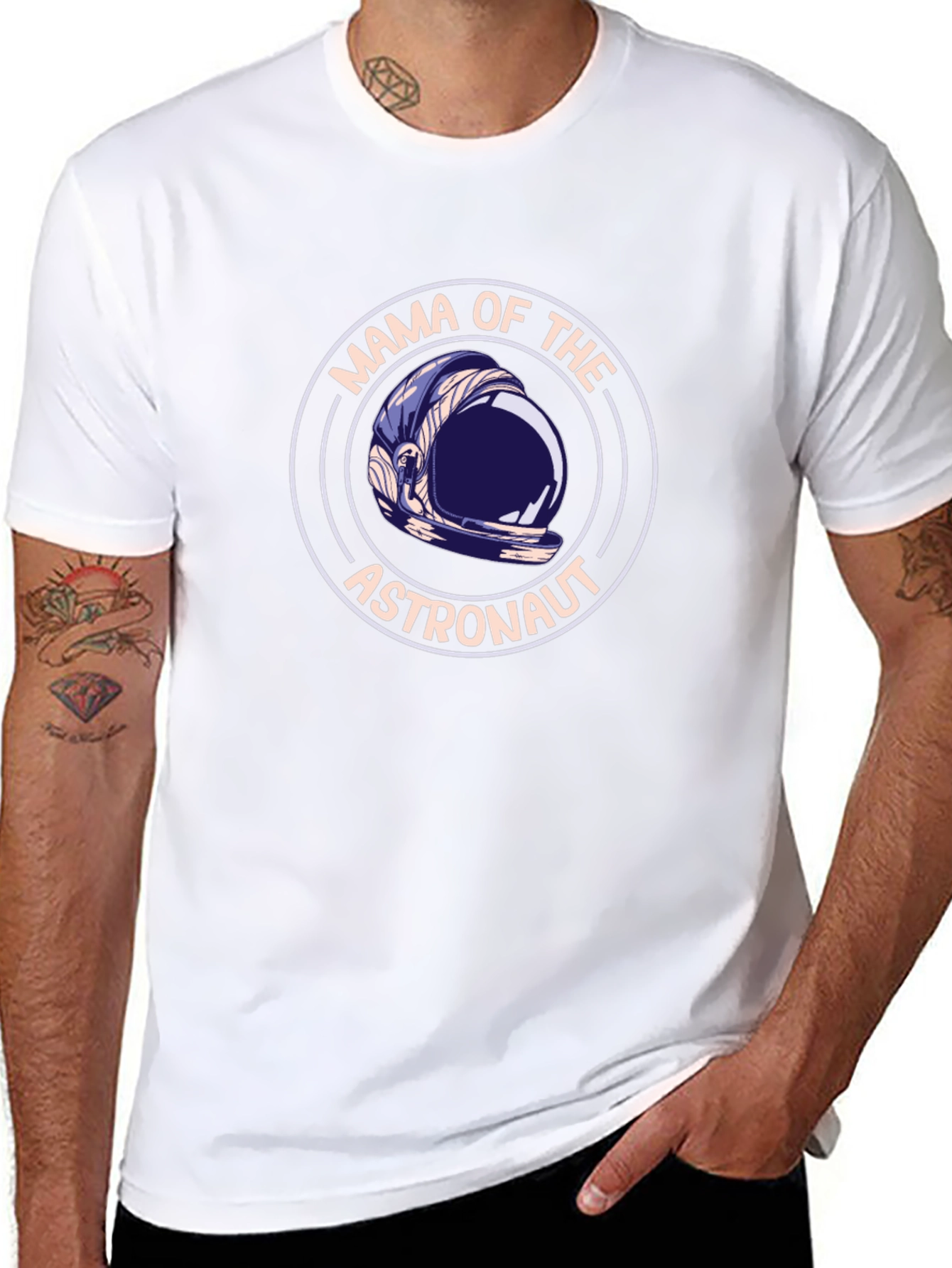 Mama of the Astronaut T-Shirt - Space Lover Tee