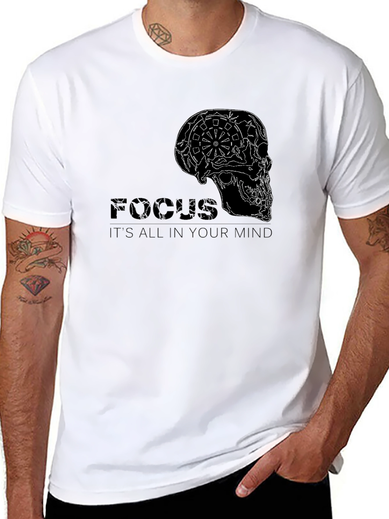 Focus T-Shirt: Mind Over Matter Graphic Tee