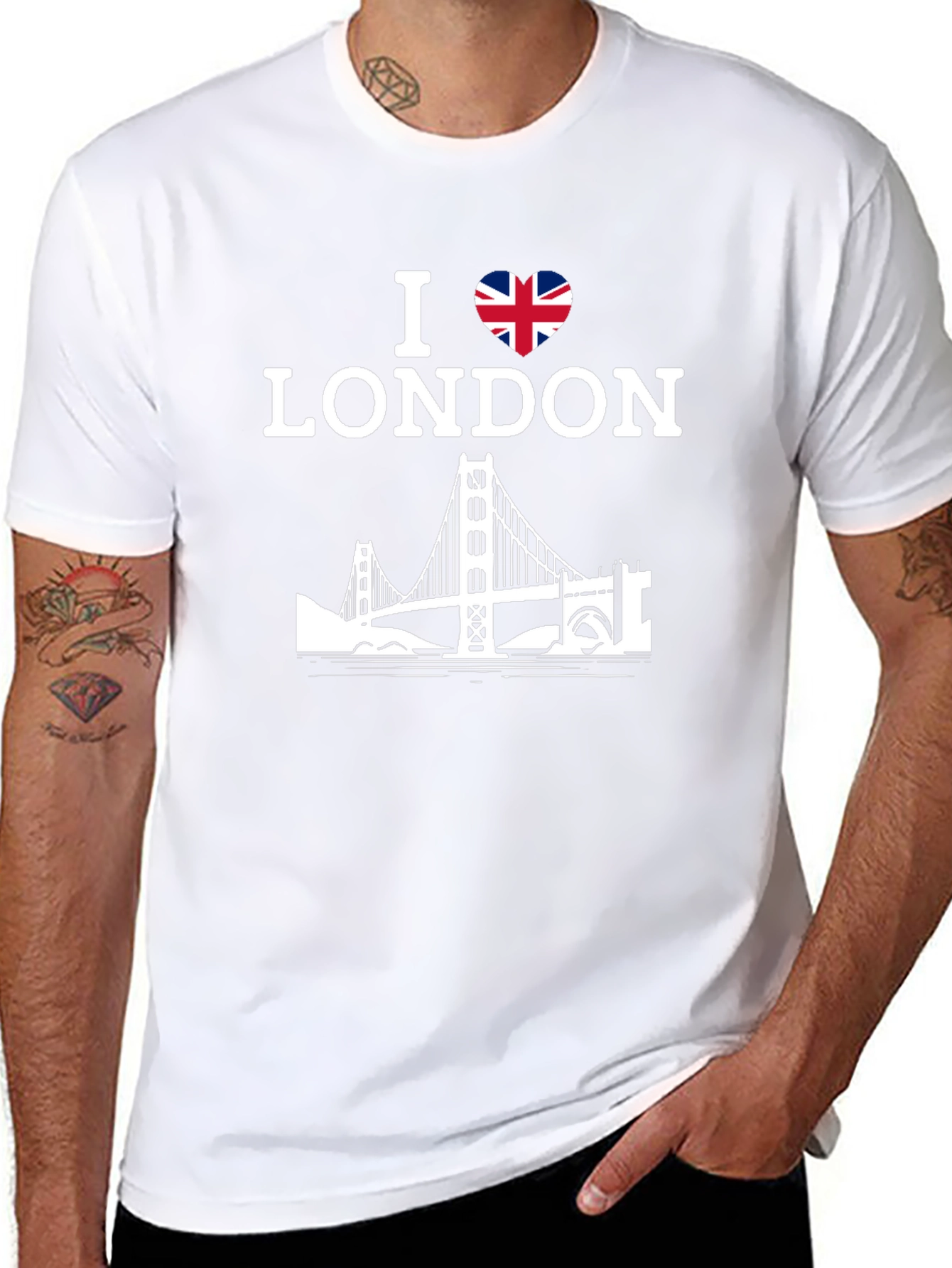 I Love London Graphic Tee