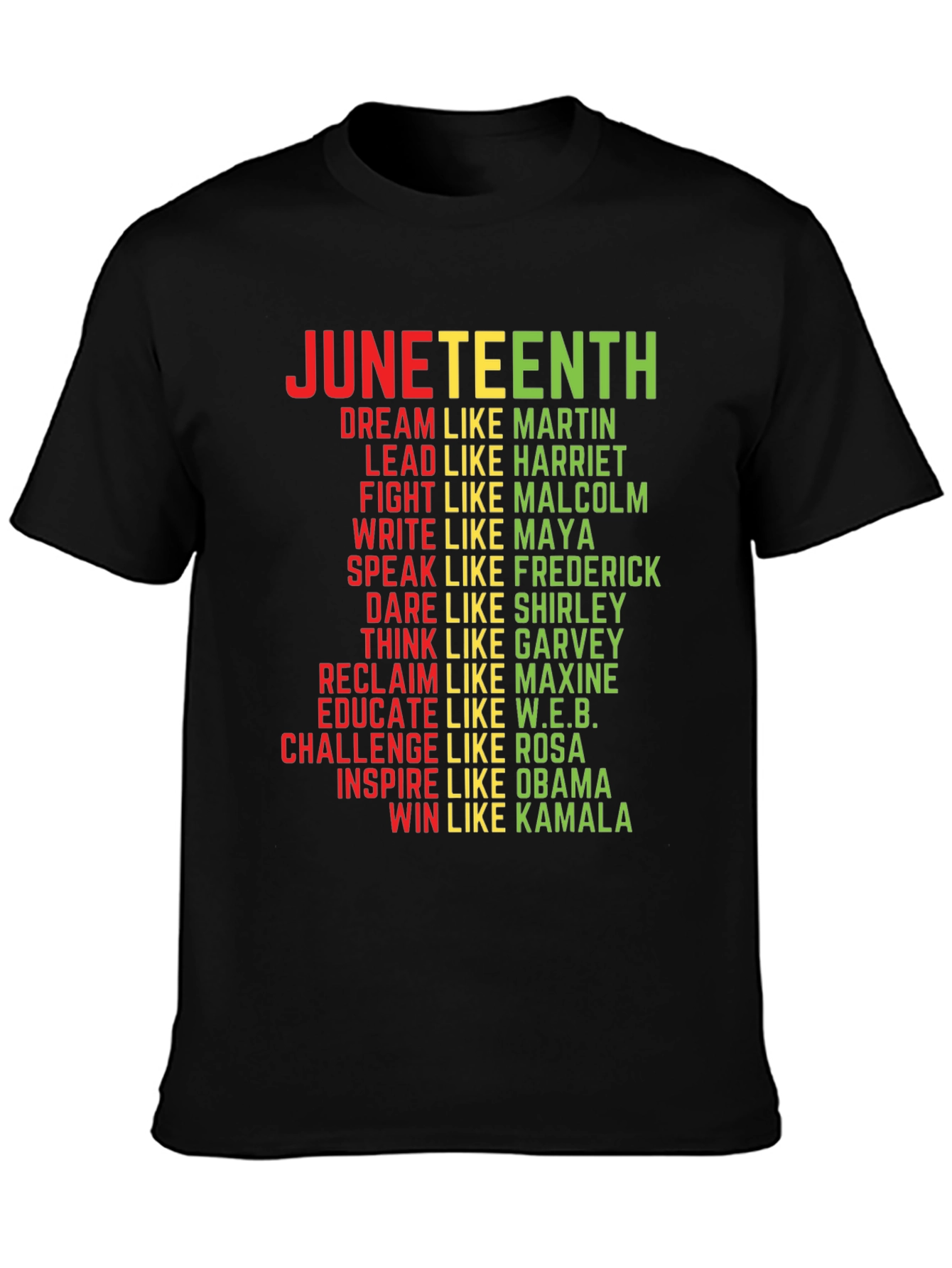Juneteenth Dream Like Martin T-Shirt