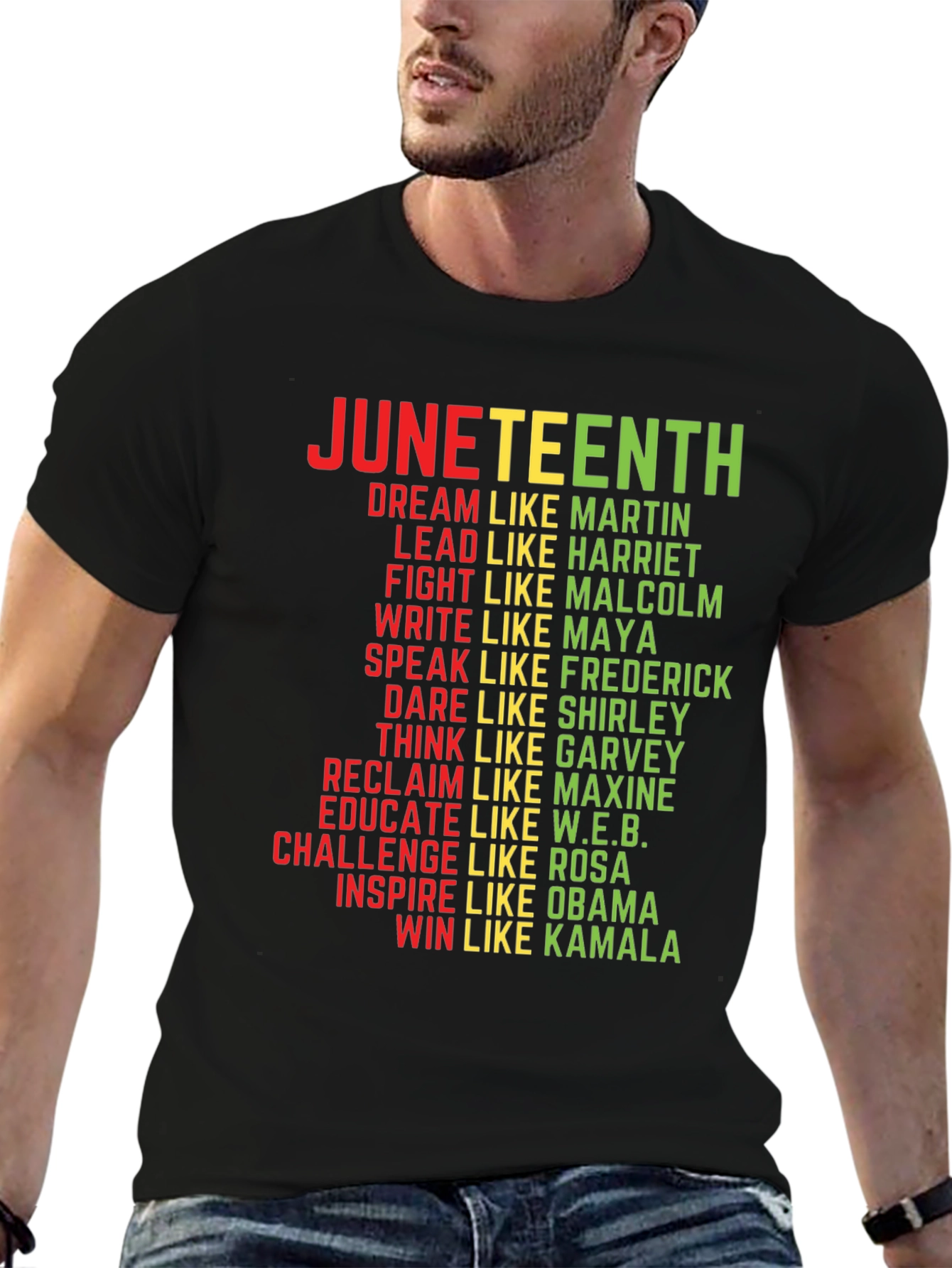 Juneteenth Dream Like Martin T-Shirt