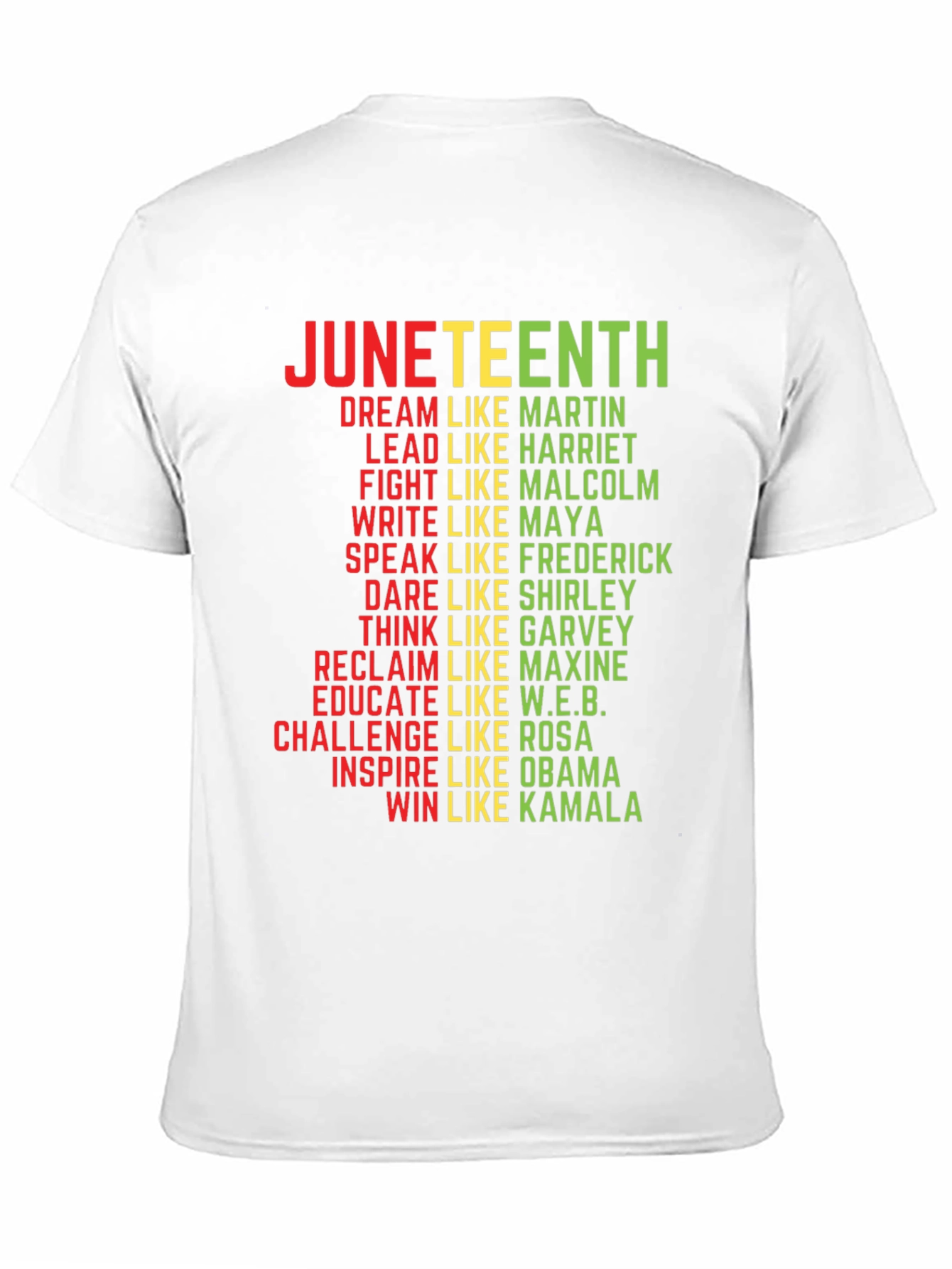Juneteenth Dream Like Martin T-Shirt