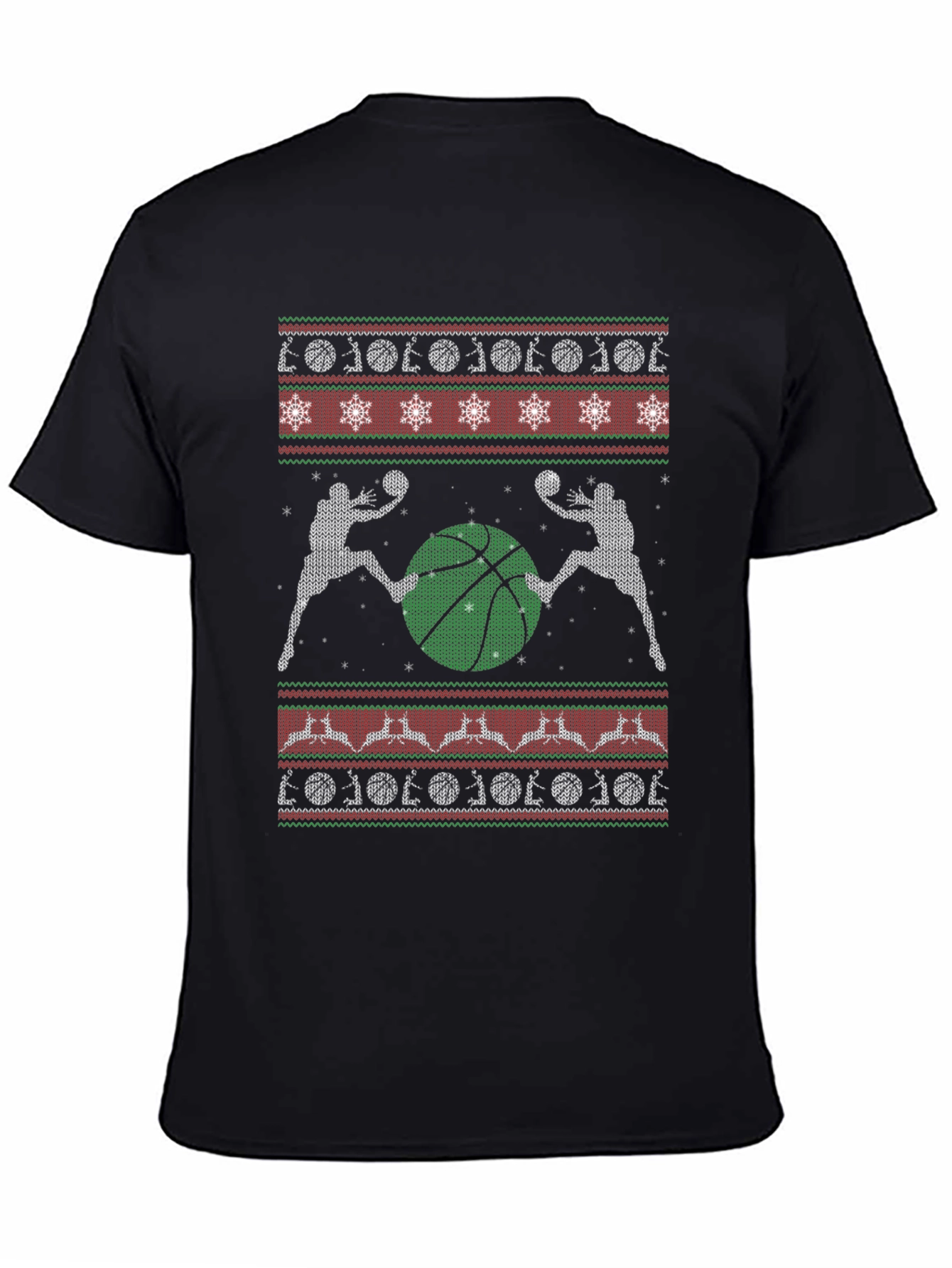 Basketball Christmas T-Shirt