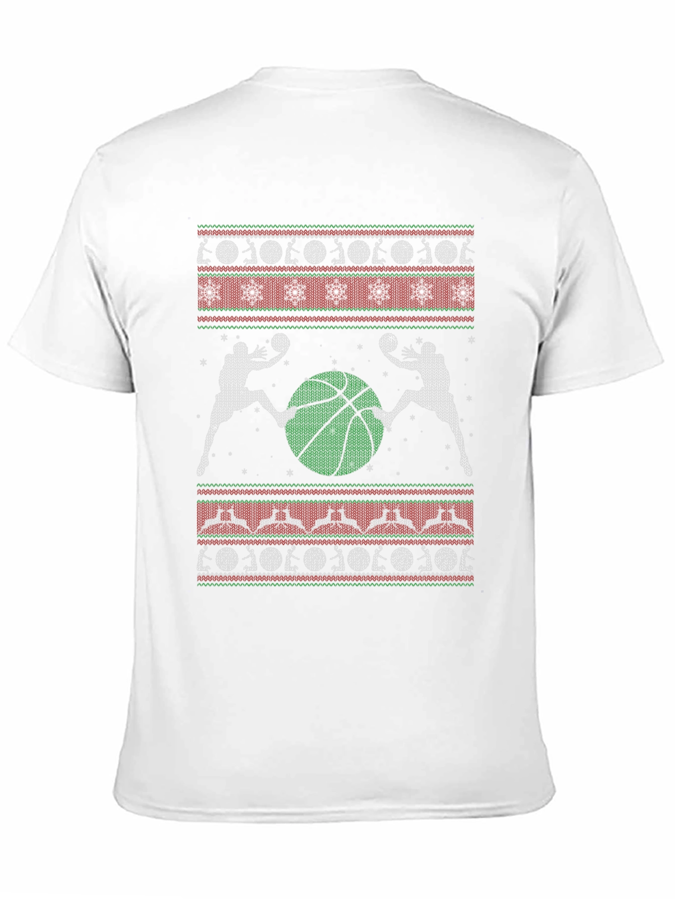 Basketball Christmas T-Shirt