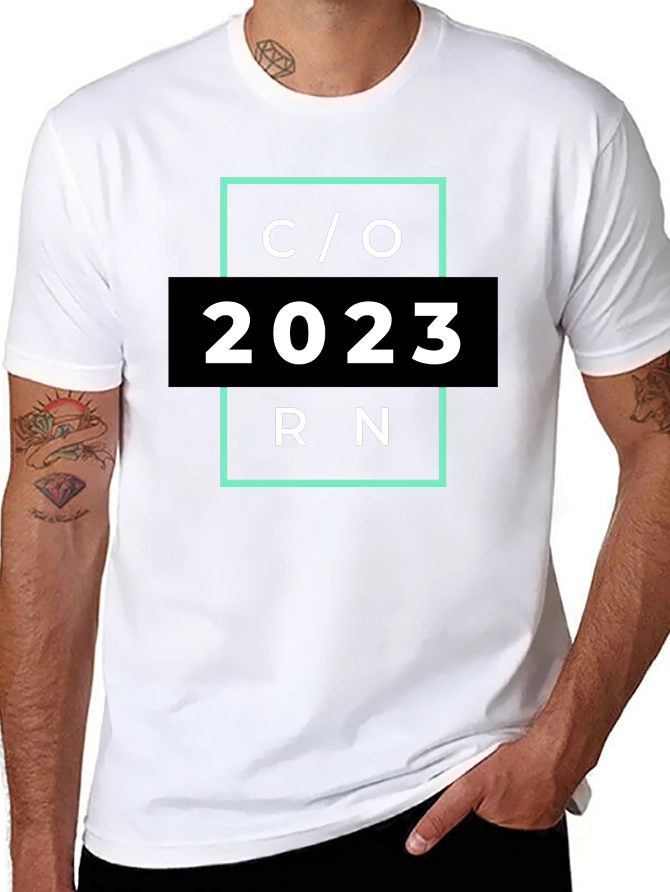 C/O 2023 Graphic T-Shirt - Classic Black Tee