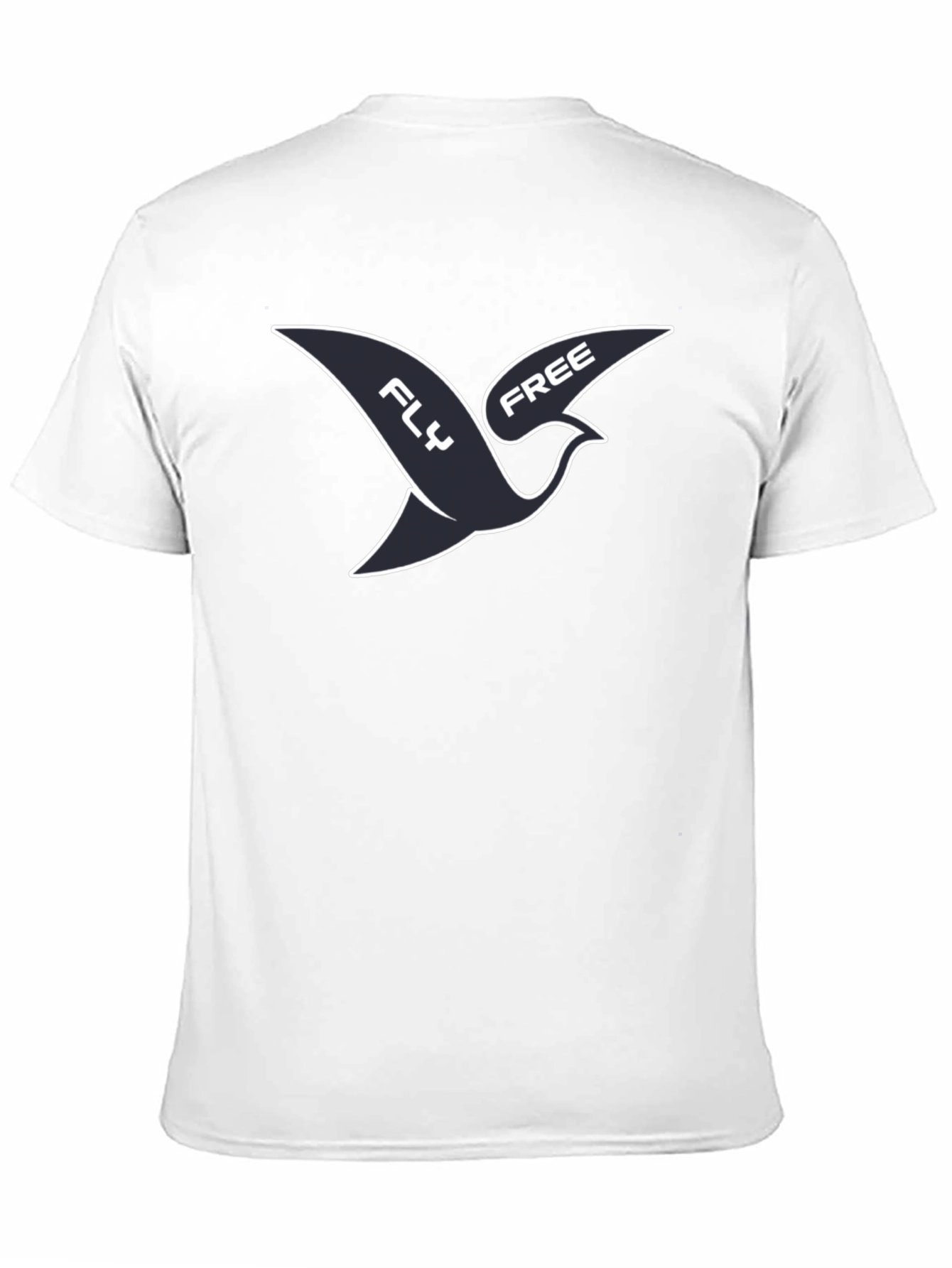 Fly Free Graphic Tee - Mens Casual Shirt