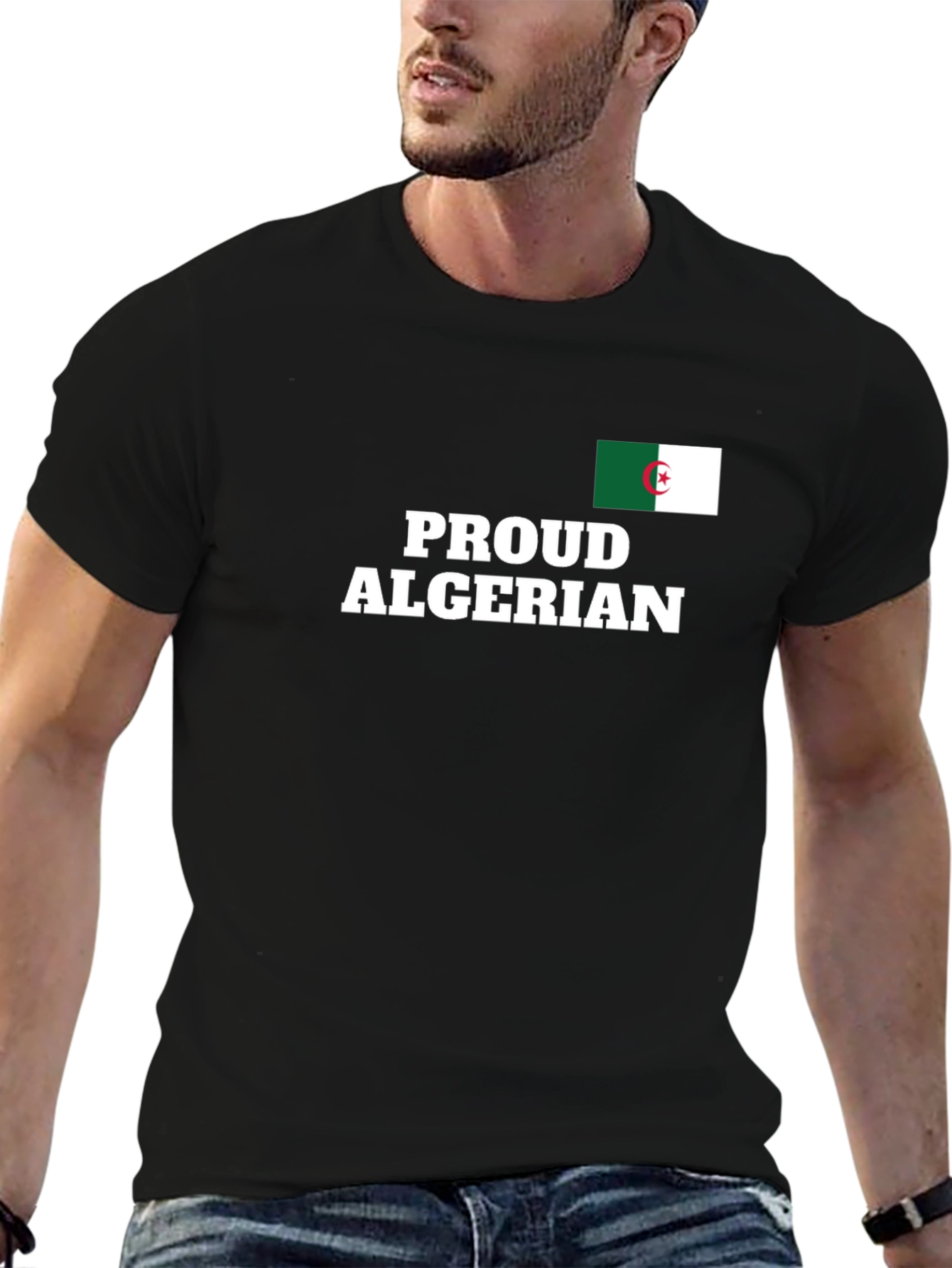 Proud Algerian T-Shirt - Algeria Flag Tee