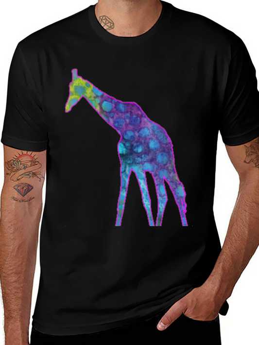 Cool Giraffe Graphic Tee - Funky Fashion T-Shirt