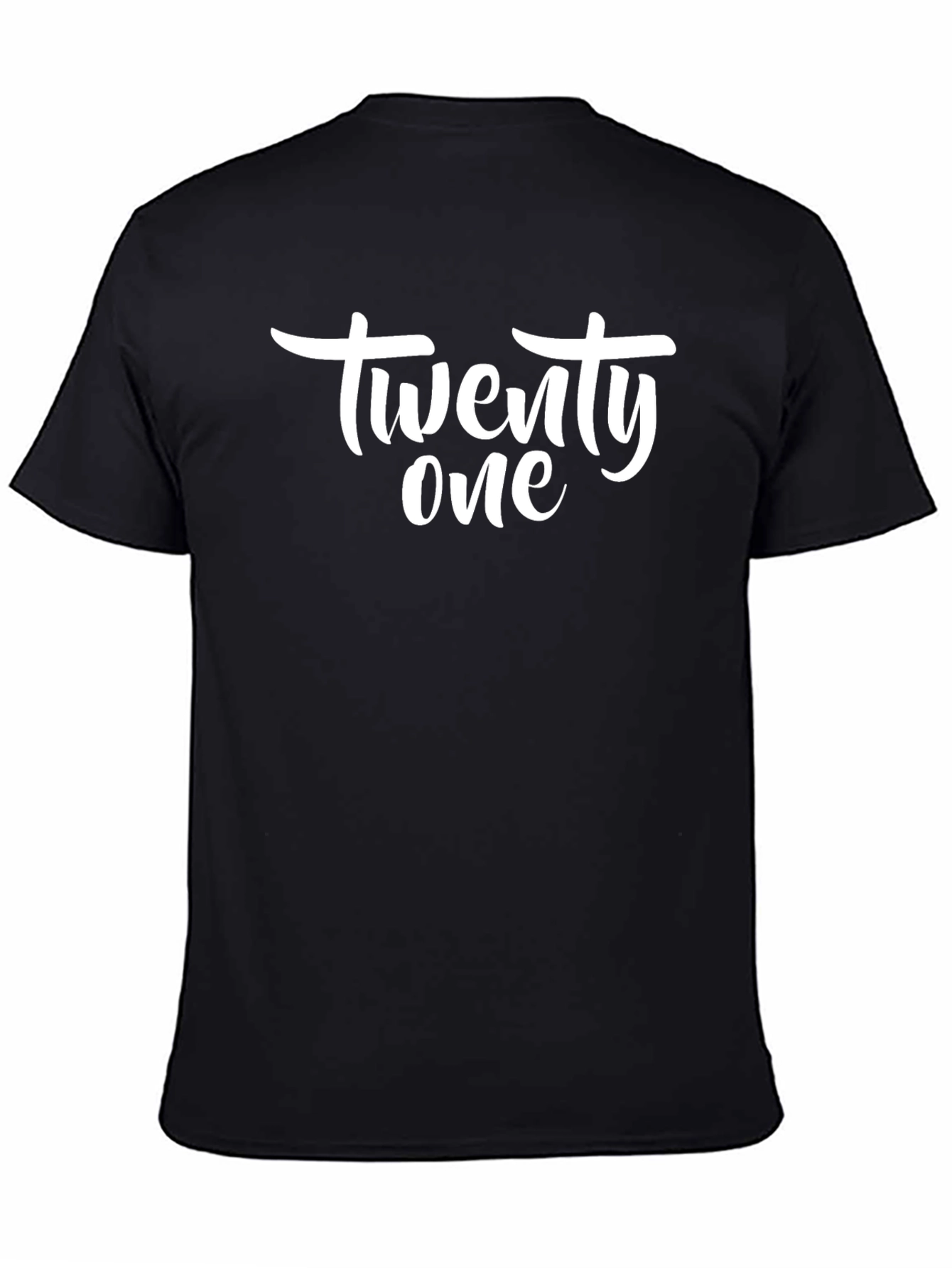 Twenty One Graphic T-Shirt - Black