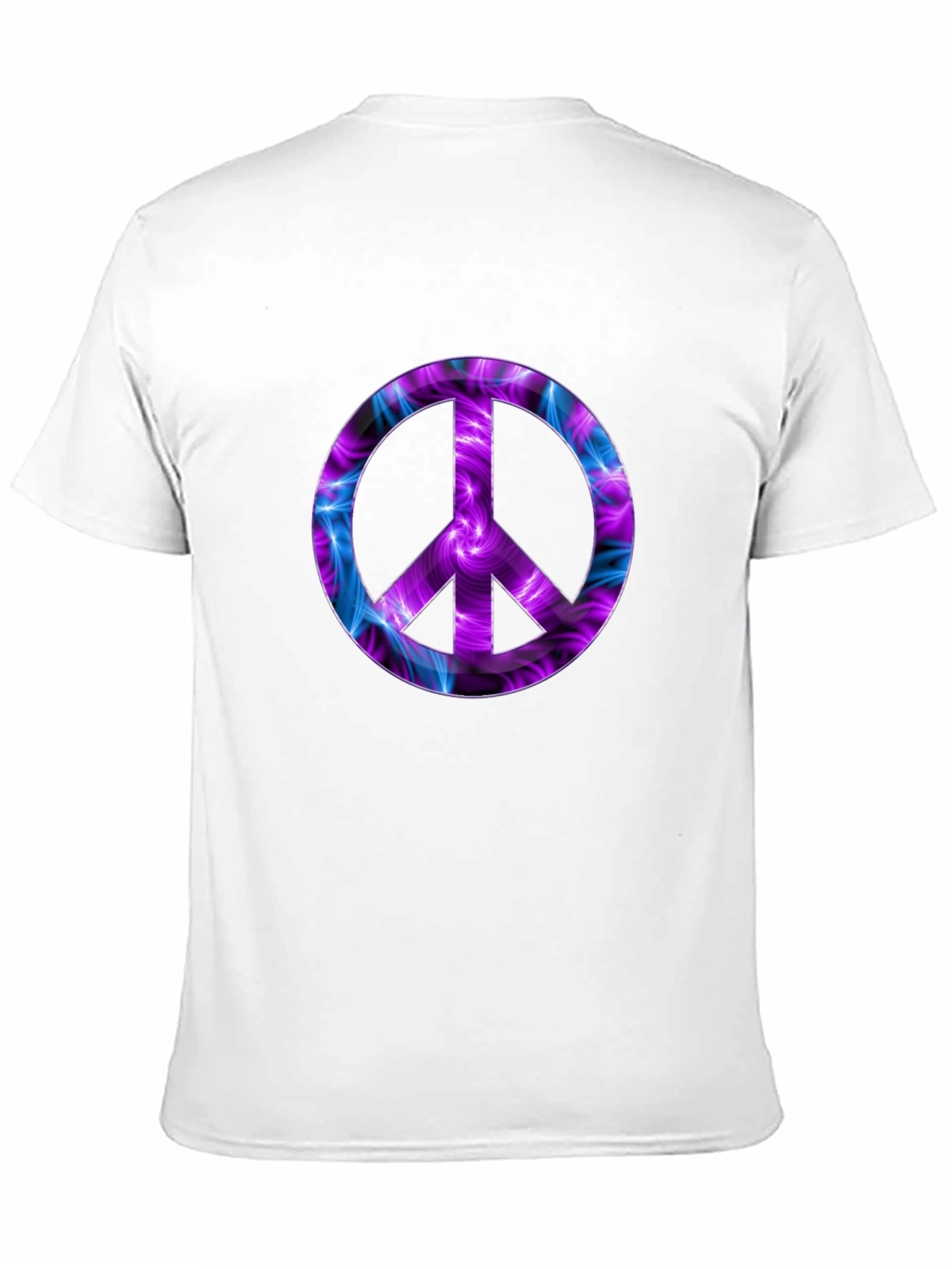 Peace Sign Graphic Tee - Black