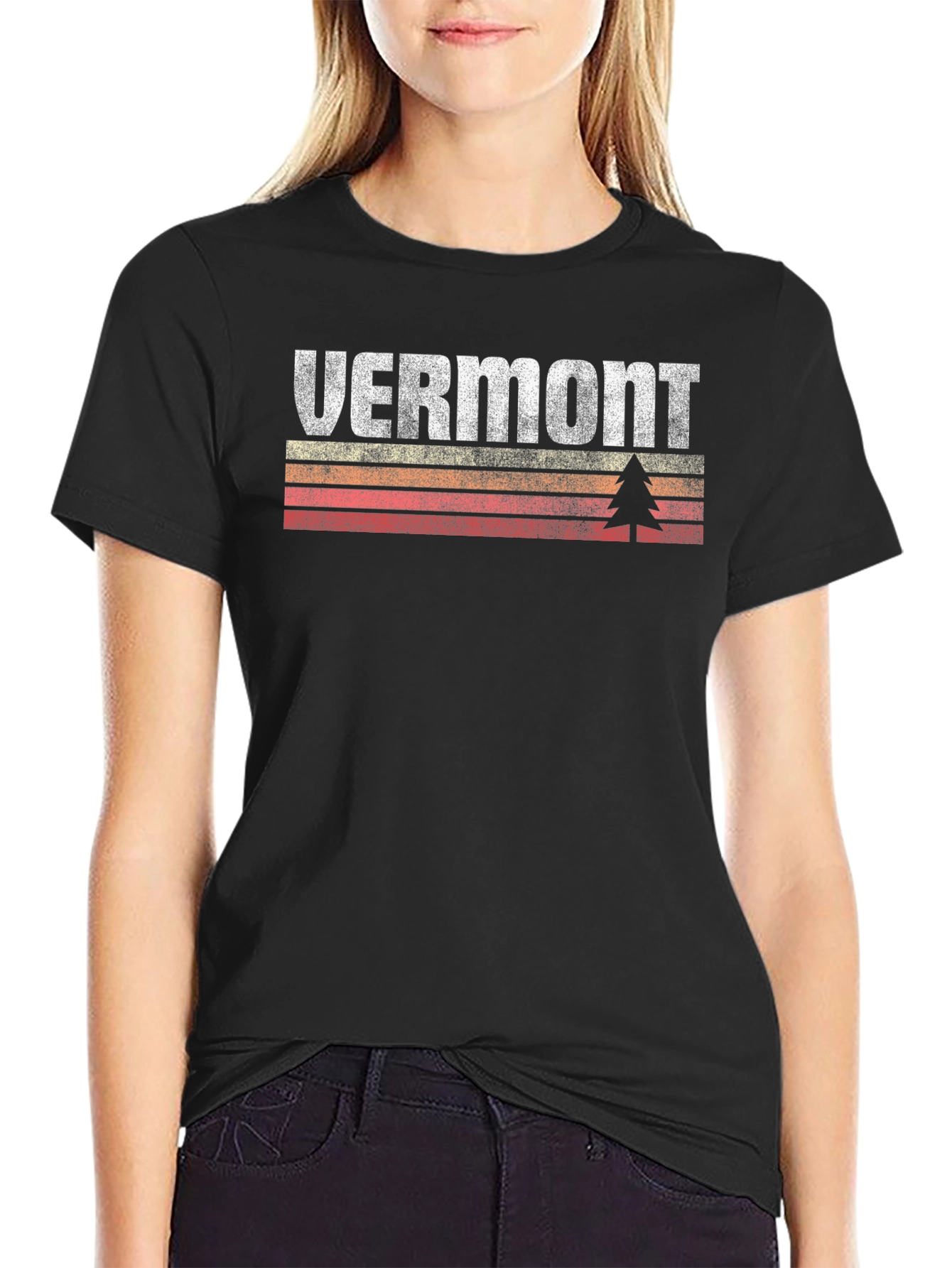 Vermont Retro Graphic T-Shirt