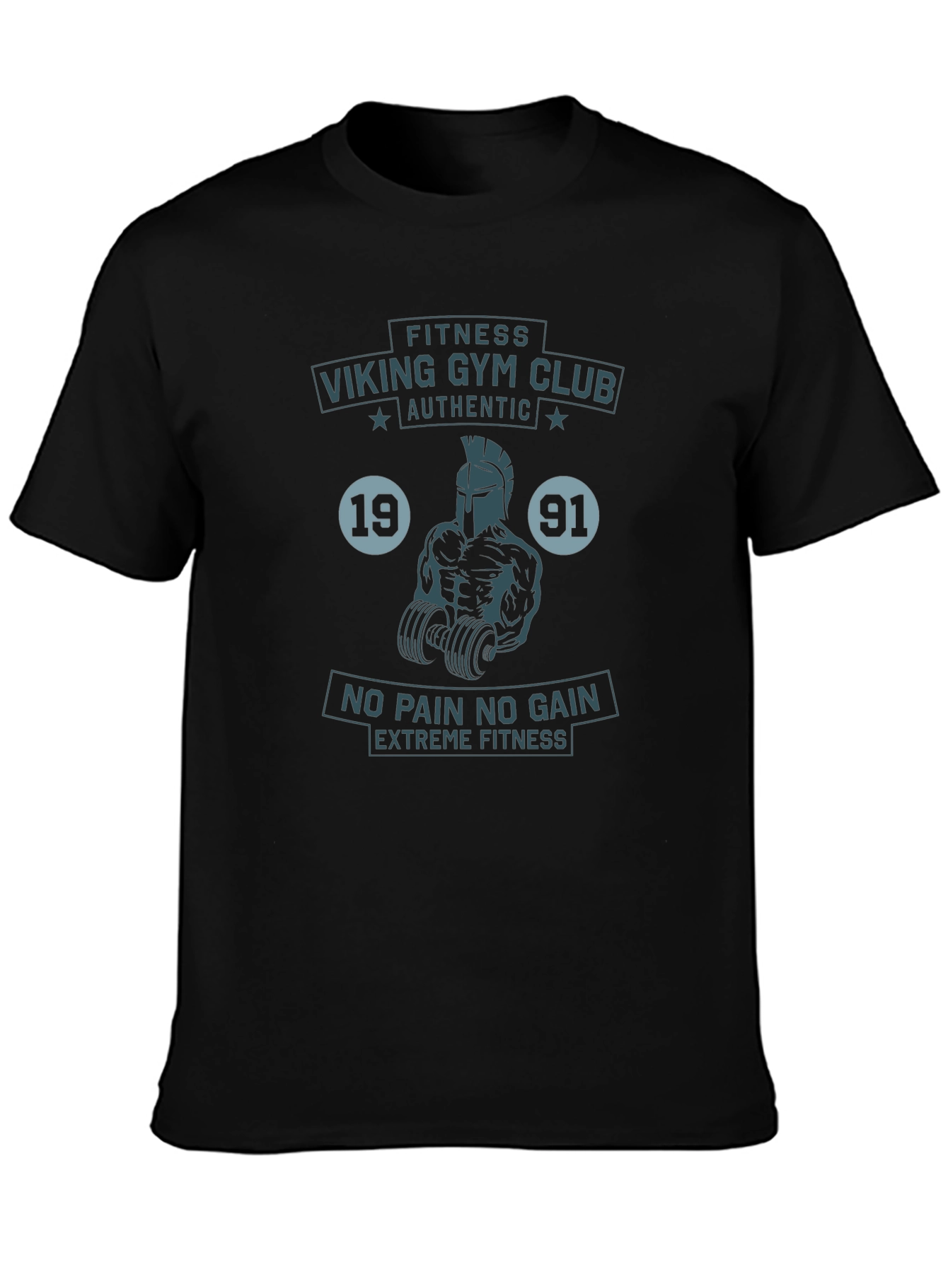Viking Gym Club Authentic Fitness T-Shirt