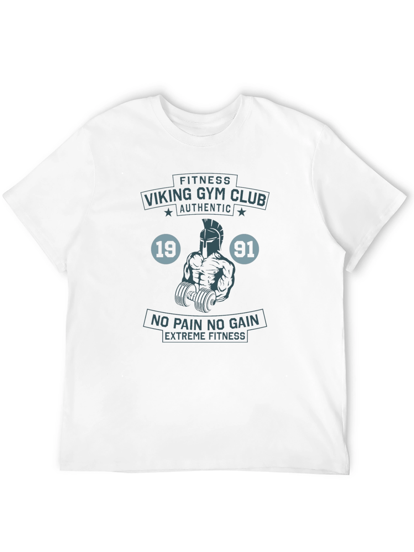 Viking Gym Club Authentic Fitness T-Shirt