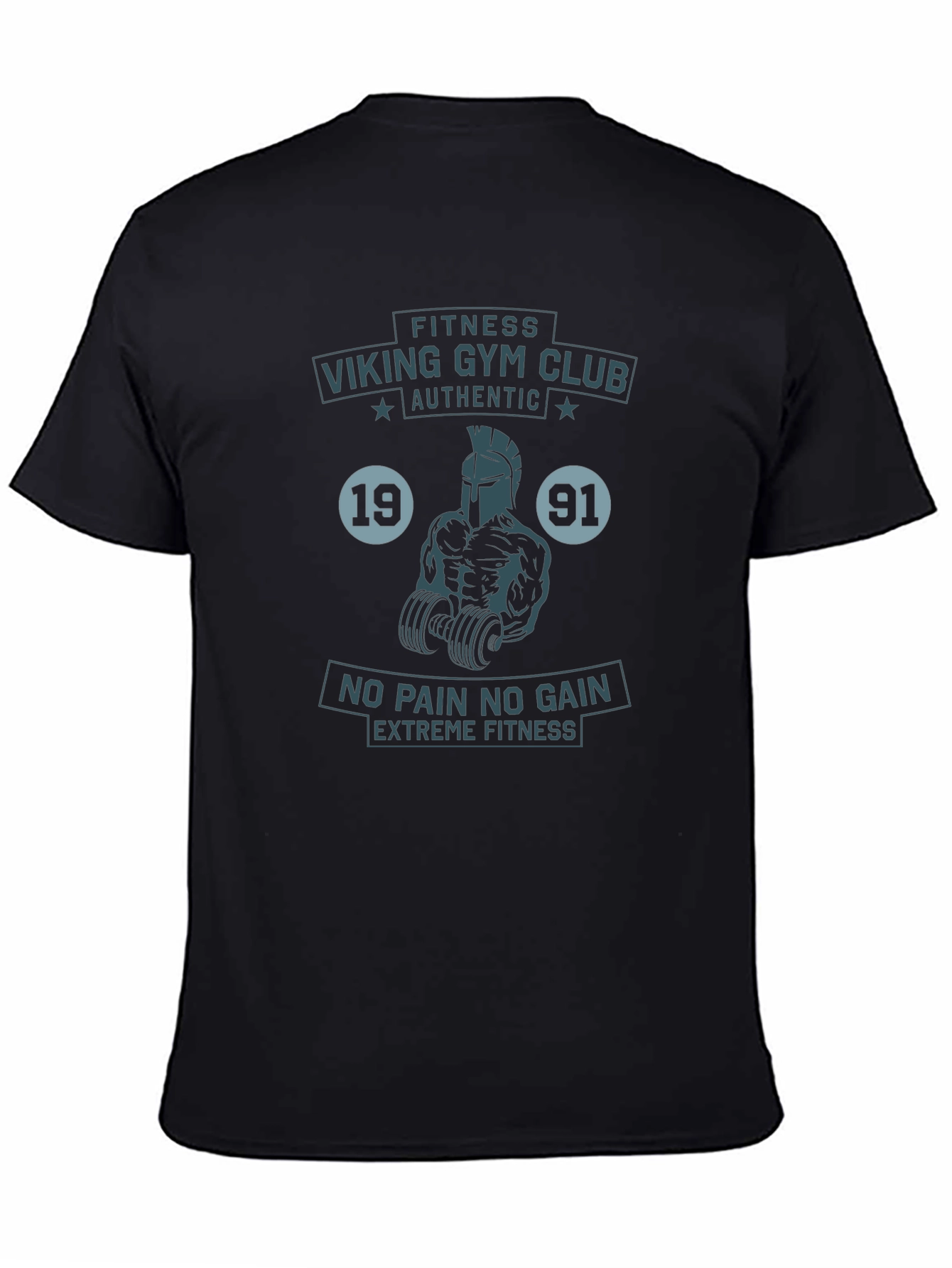 Viking Gym Club Authentic Fitness T-Shirt