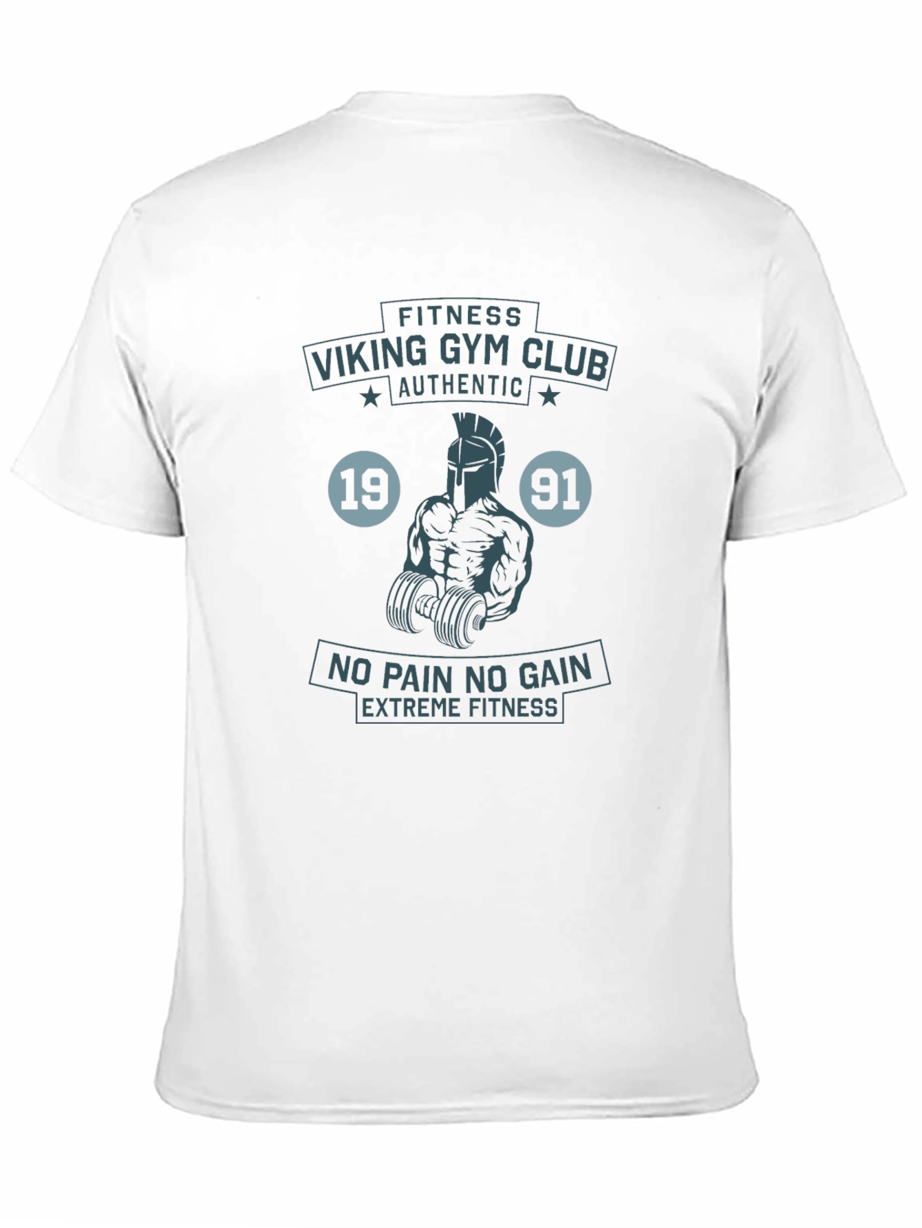 Viking Gym Club Authentic Fitness T-Shirt