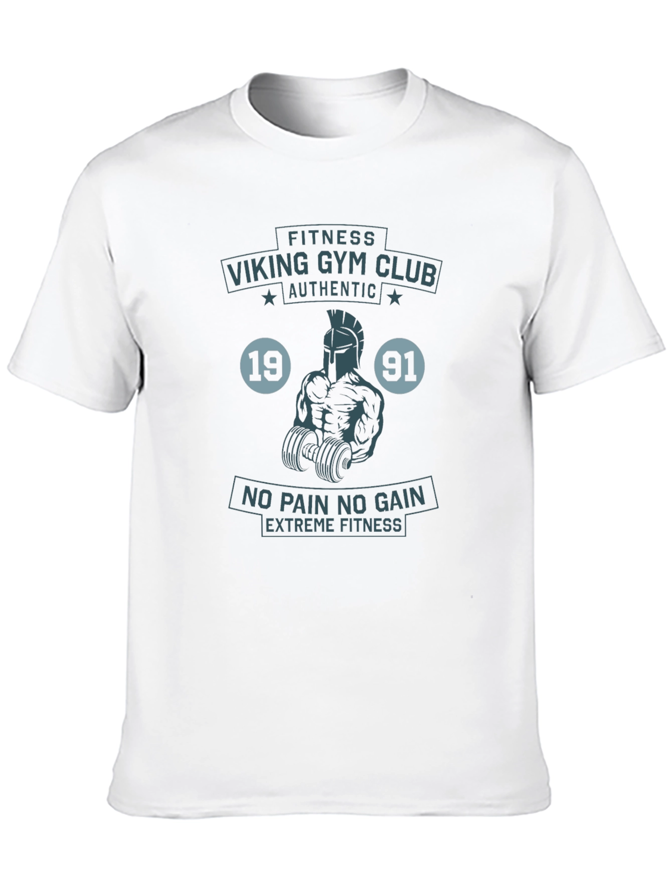 Viking Gym Club Authentic Fitness T-Shirt