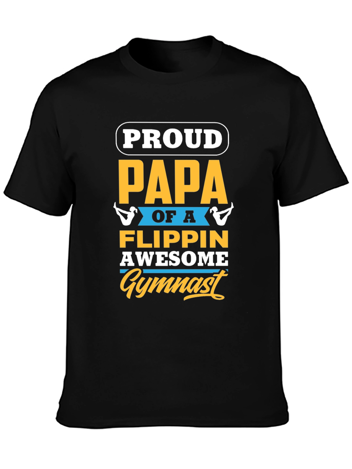 Proud Papa Gymnast Graphic Tee