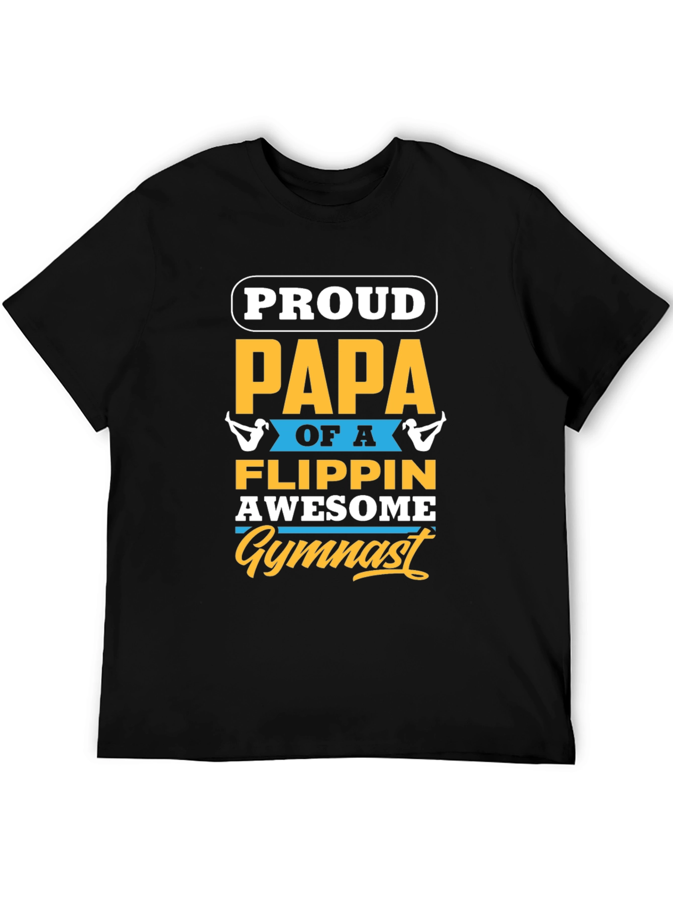 Proud Papa Gymnast Graphic Tee