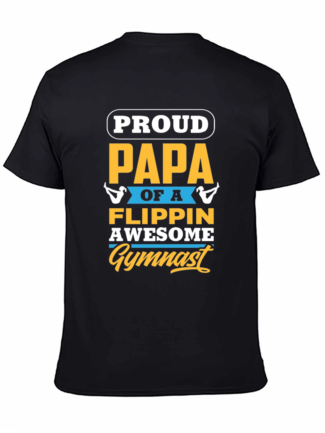 Proud Papa Gymnast Graphic Tee