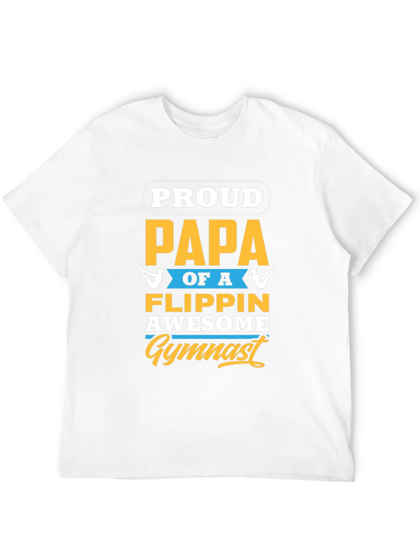 Proud Papa Gymnast Graphic Tee