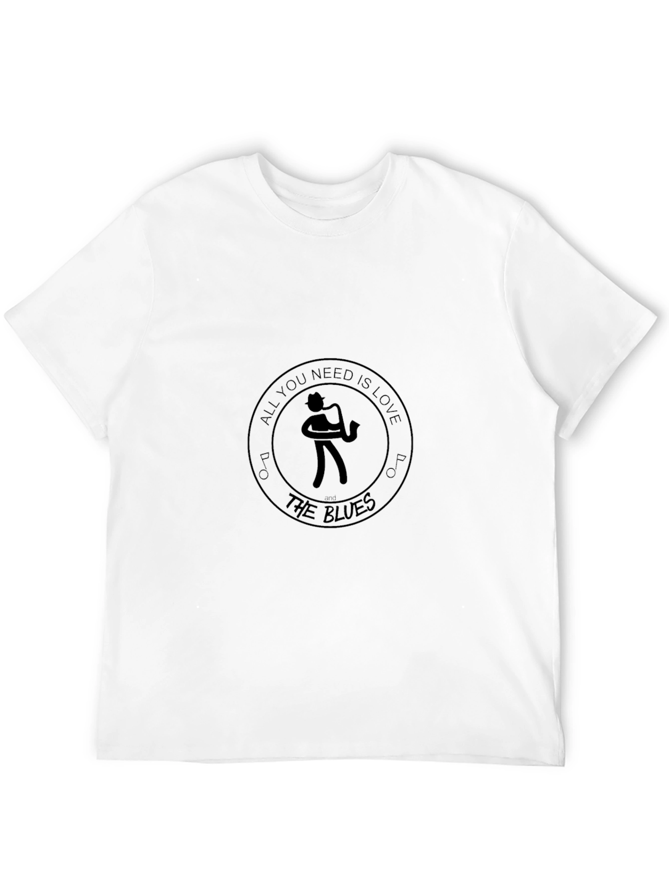 All You Need is Love & The Blues T-Shirt