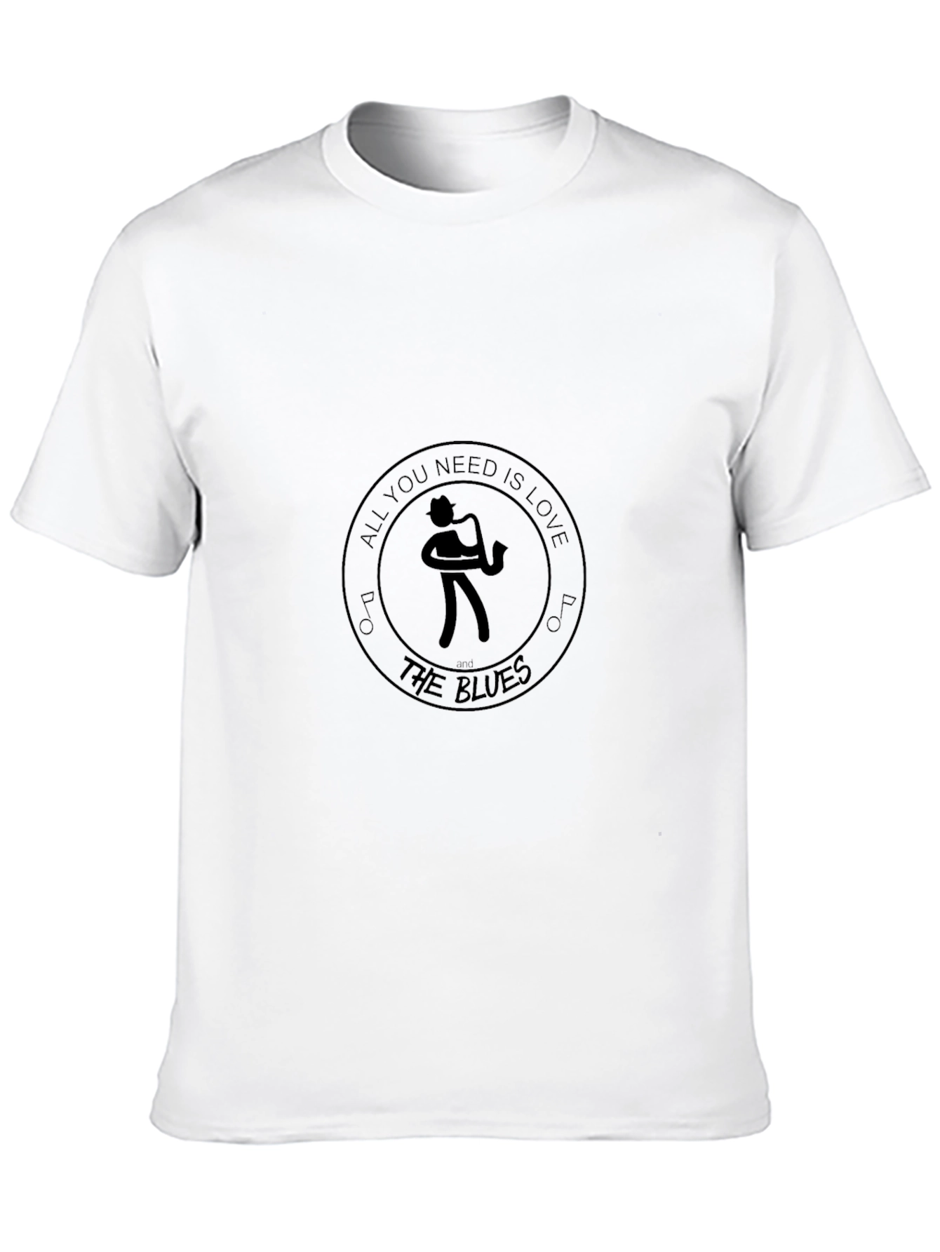 All You Need is Love & The Blues T-Shirt