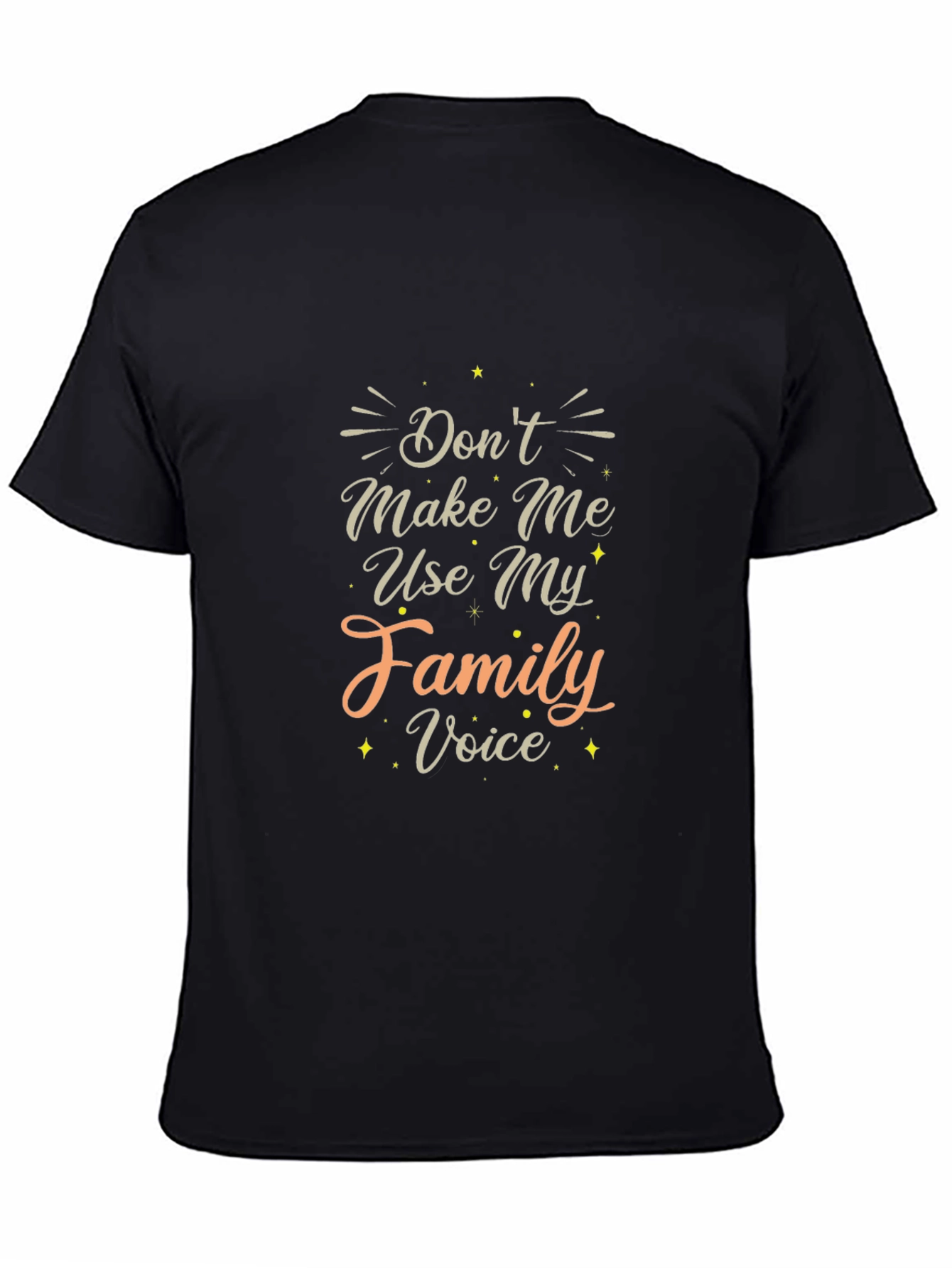 Funny Family Voice Graphic Tee